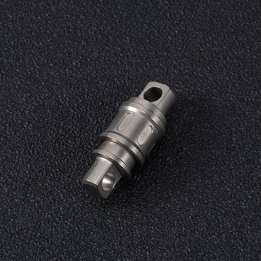 Other Titanium Rotatable Key Ring EDC Keychain Small Size Size ONE SIZE - 4 Thumbnail
