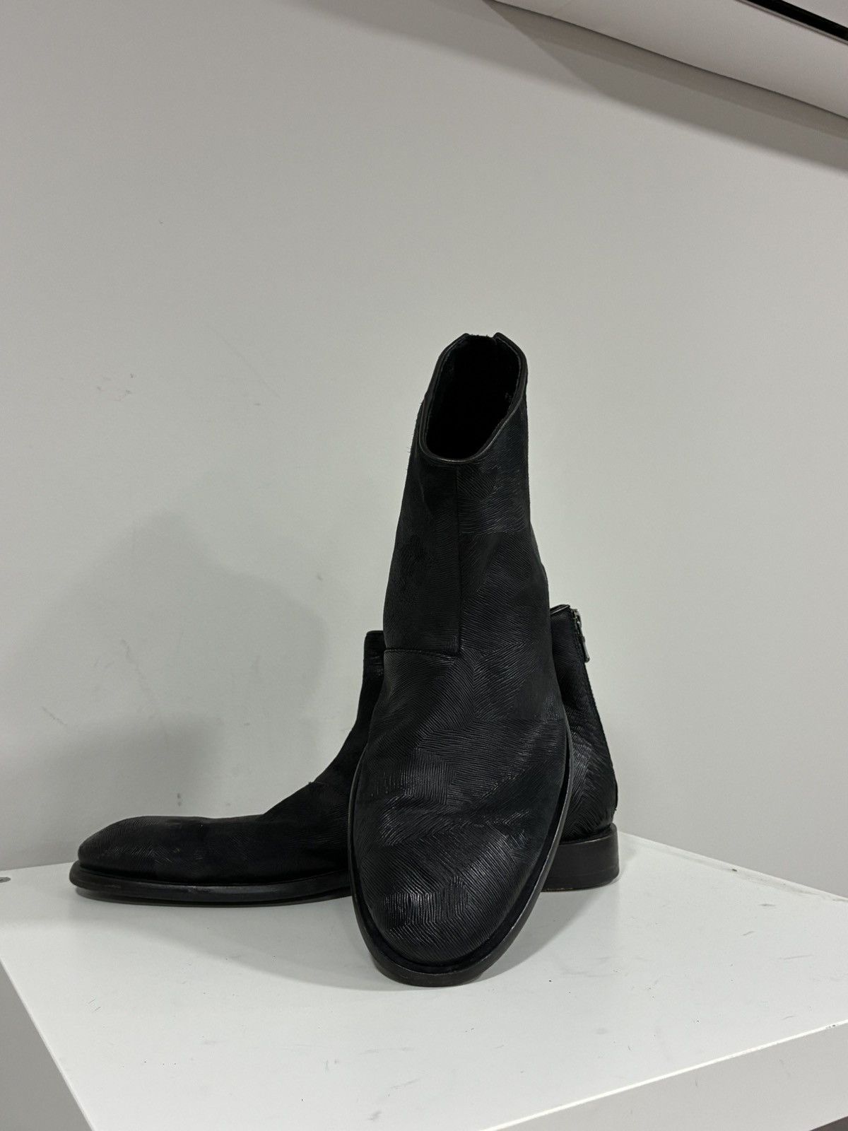 John Varvatos NYC Back Zip Boot Size US 9 EU 42 Size US 9 / EU 42 - 14 Thumbnail
