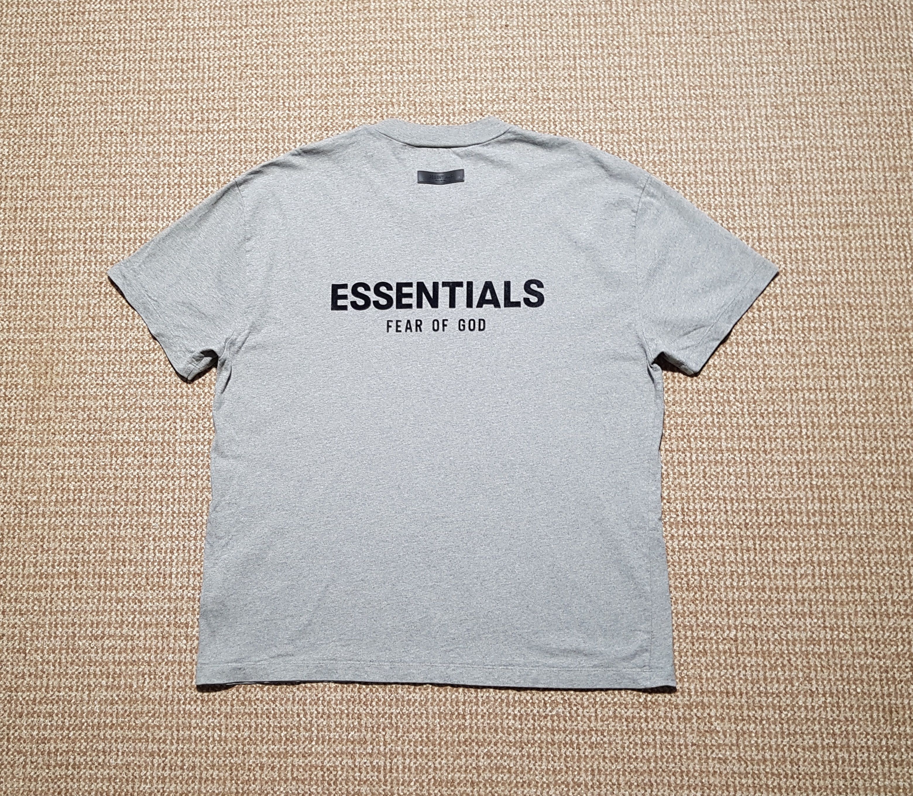 Essentials Essentials Fear of God Dark Oatmeal Short Sleeve T-Shirt Tee Size US L / EU 52-54 / 3 - 5 Thumbnail