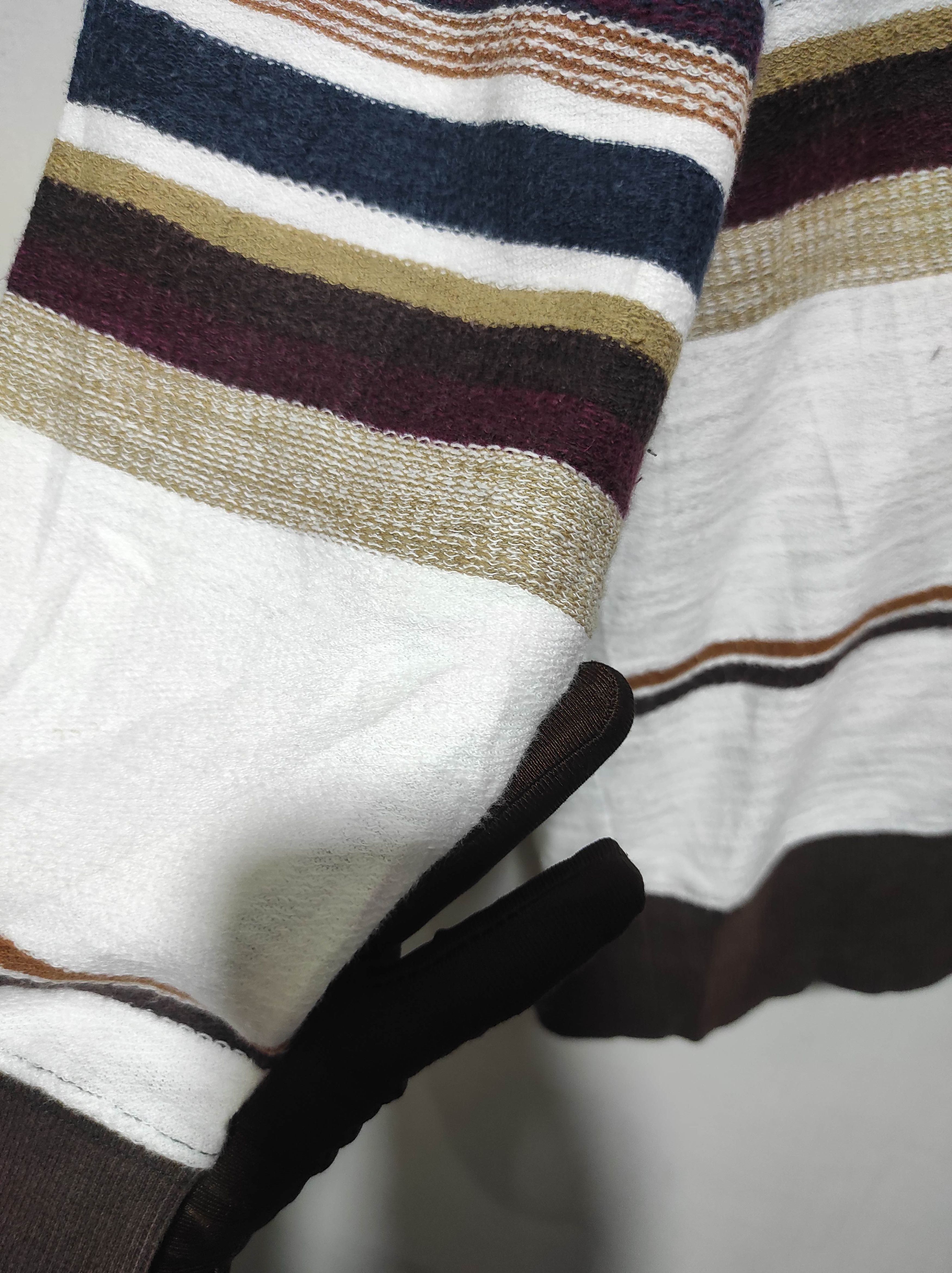 Hysteric Glamour Closshi Stripe zip Fur hoodie IfSixWasNine LGB style Size US L / EU 52-54 / 3 - 15 Thumbnail