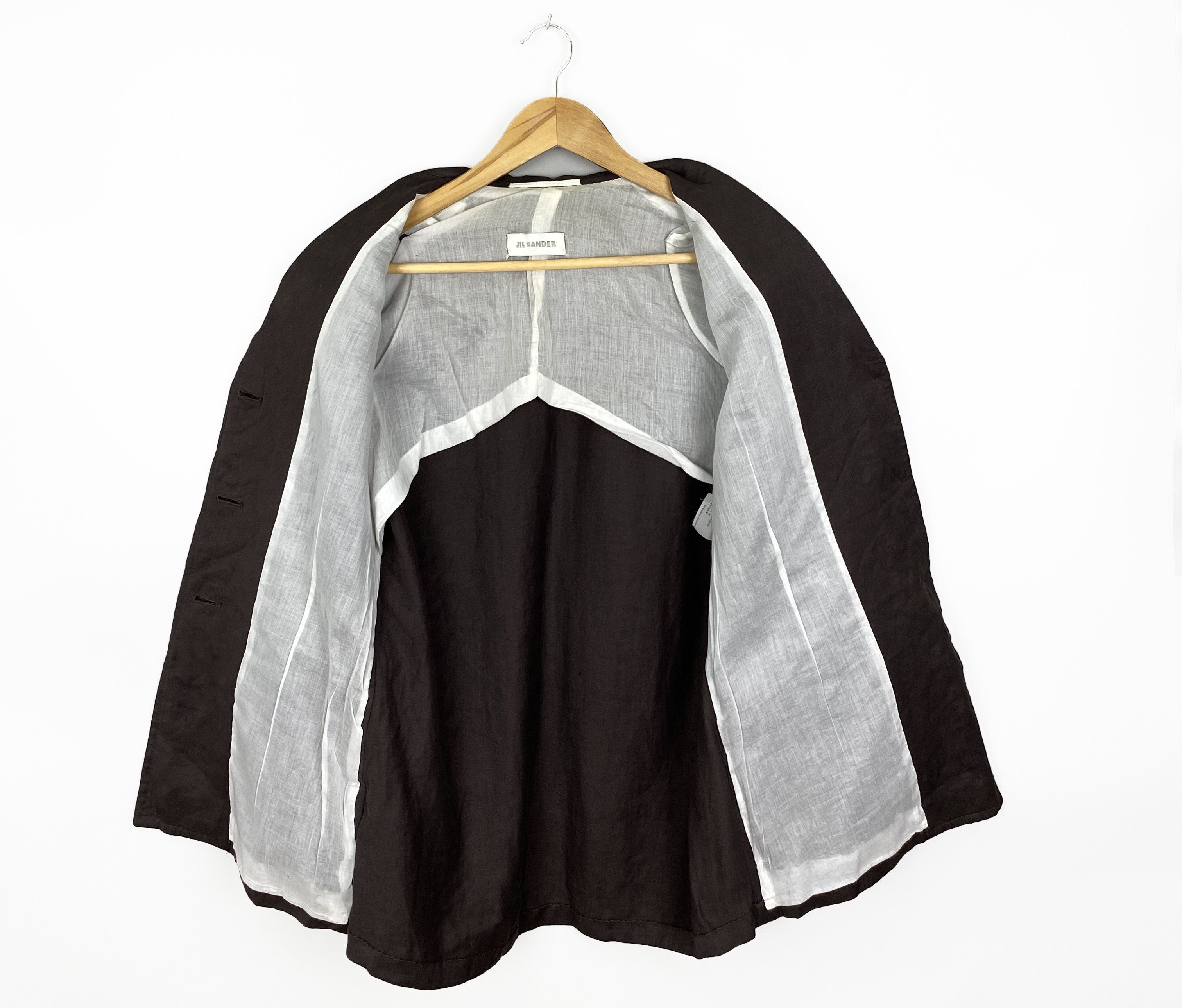 Jil Sander Jil Sander Vintage Lino Blazer Jacket Made in Italy Size 40 Size S / US 4 / IT 40 - 8 Thumbnail