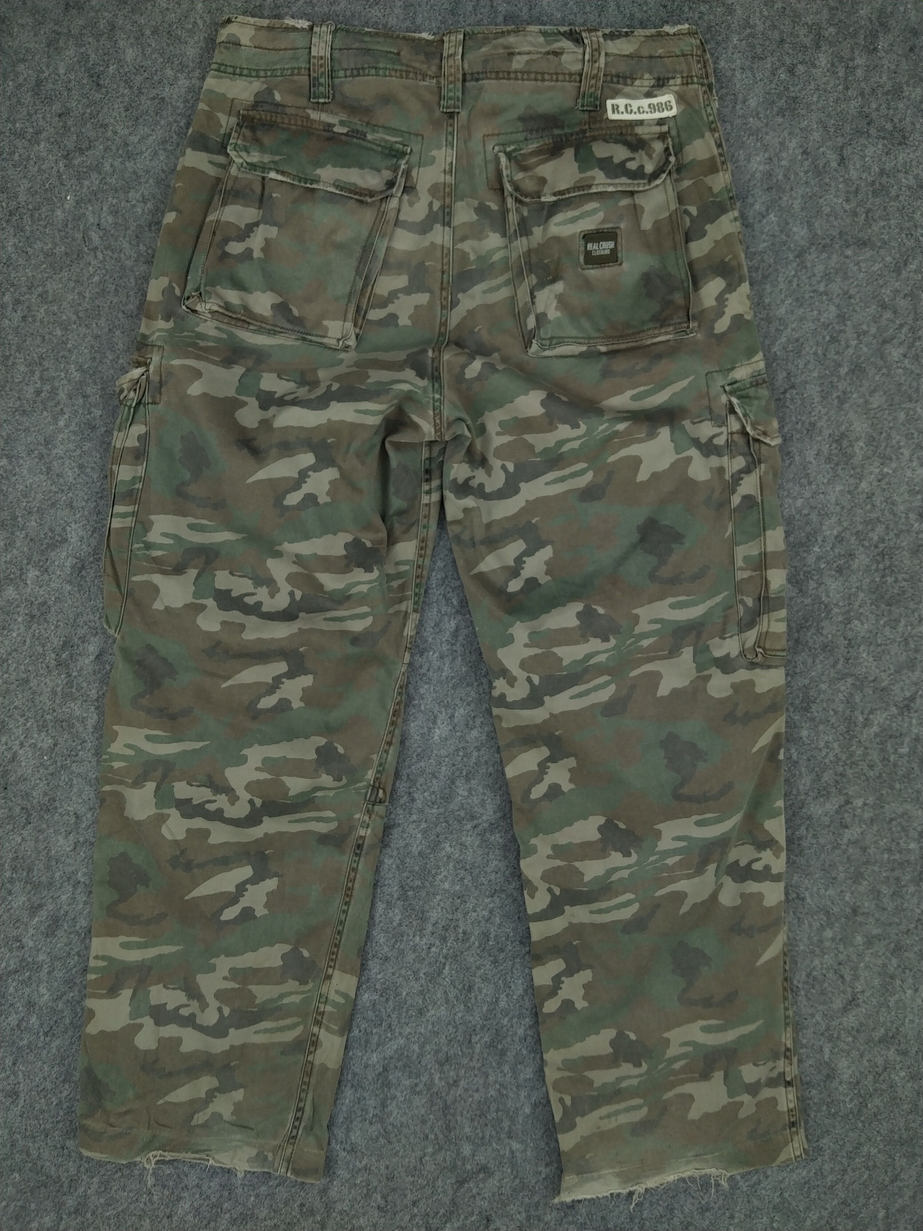 Japanese Brand Real Crush Japanese Brand Cargo Multi Pocket Pants -CP204 Size US 32 / EU 48 - 2 Thumbnail