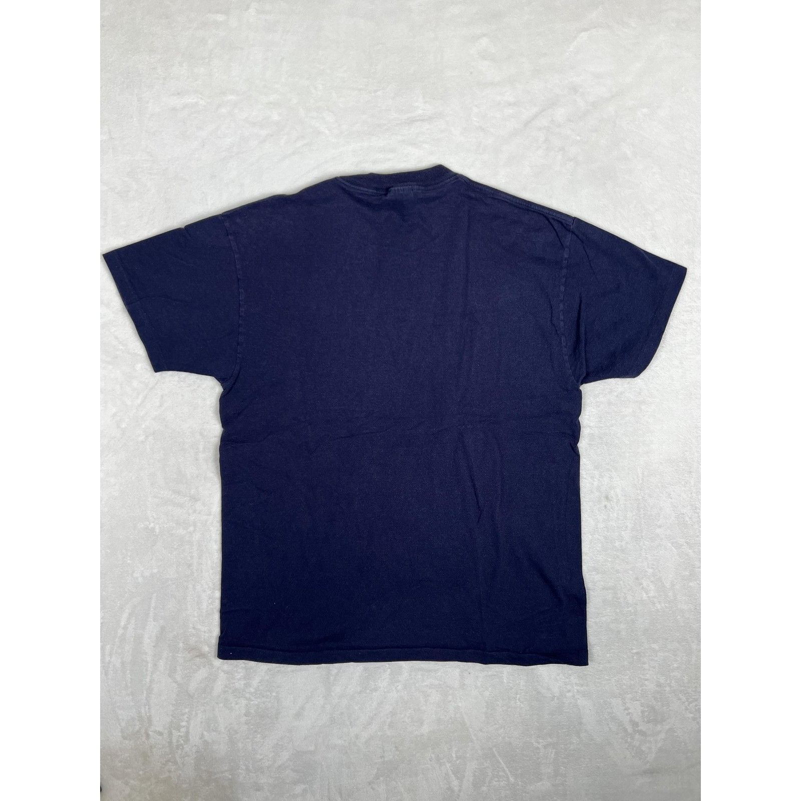 Delta Vintage Hawaii Souvenir USA T-Shirt Mens L Navy Blue Embroid Size US L / EU 52-54 / 3 - 7 Thumbnail