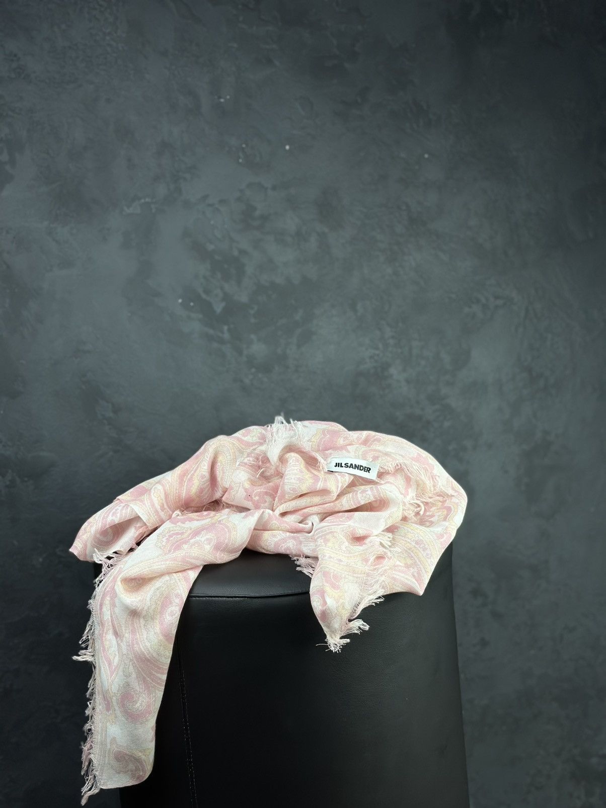 Jil Sander Jil Sander Shawl Scarf Pareo 100% Cotton Paisley Italy Size ONE SIZE - 1 Thumbnail