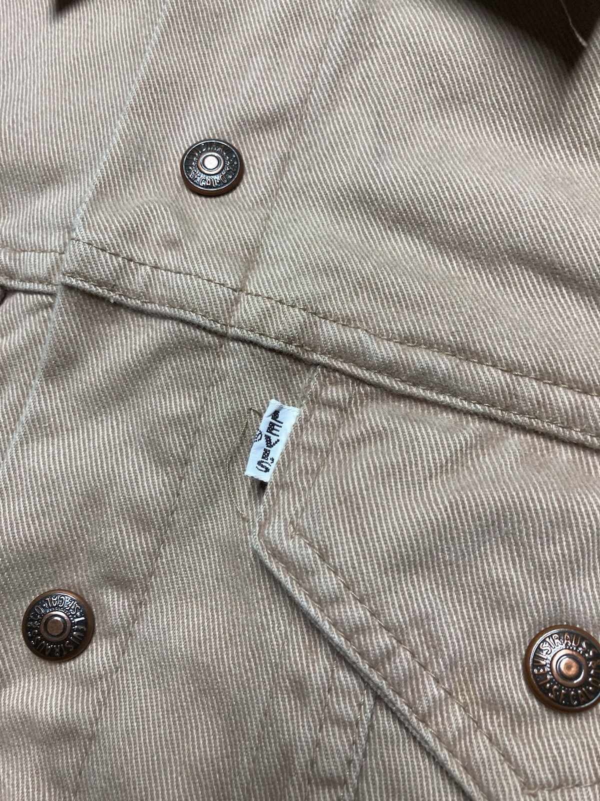 Vintage 1970s Levi’s trucker jacket Big E snap men’s size 38 medium Size US M / EU 48-50 / 2 - 5 Thumbnail