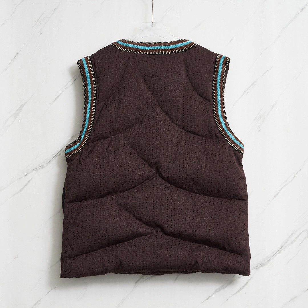 Namesake Men's Knit Panel Down Vest in Brown, Men's — image 4 of 6