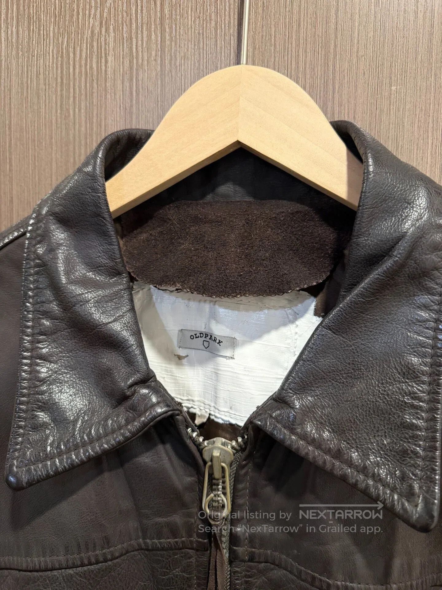 Vintage Rebuilt Vintage Leather Jacket. Size US L / EU 52-54 / 3 - 8 Thumbnail