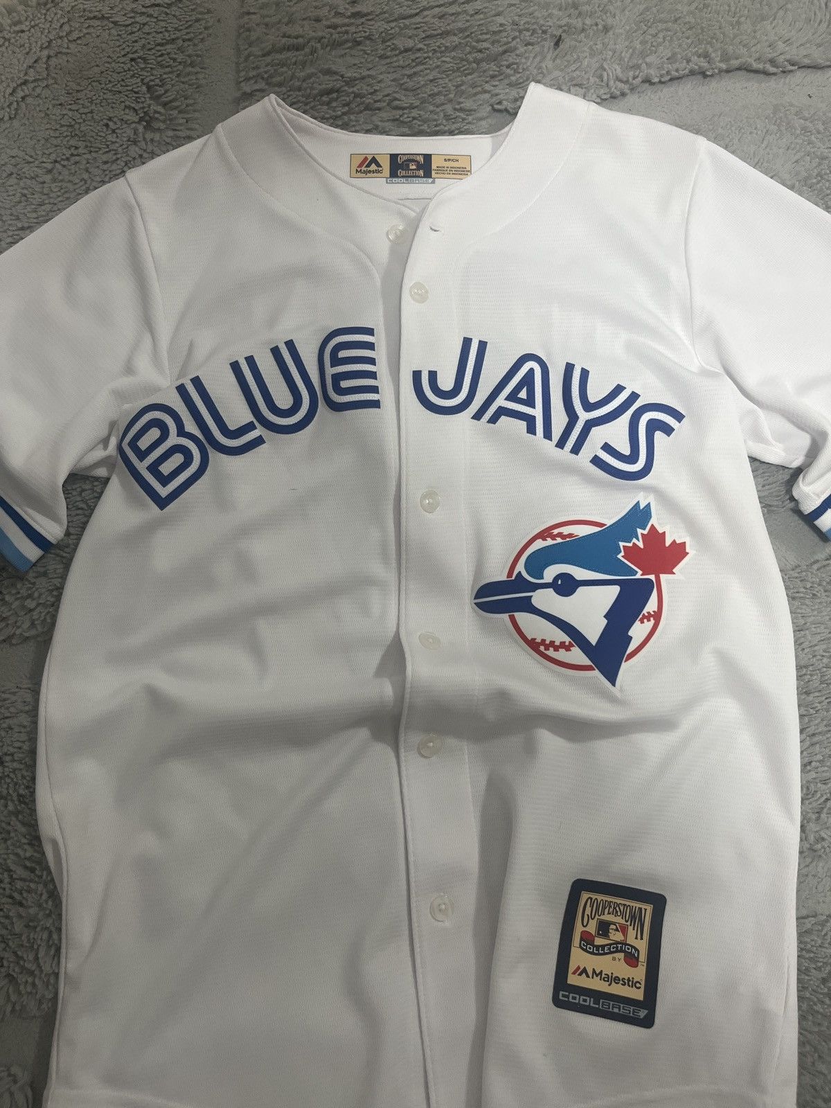 Majestic Blue Jays Cooperstown Collection Jersey Size US S / EU 44-46 / 1 - 2 Thumbnail