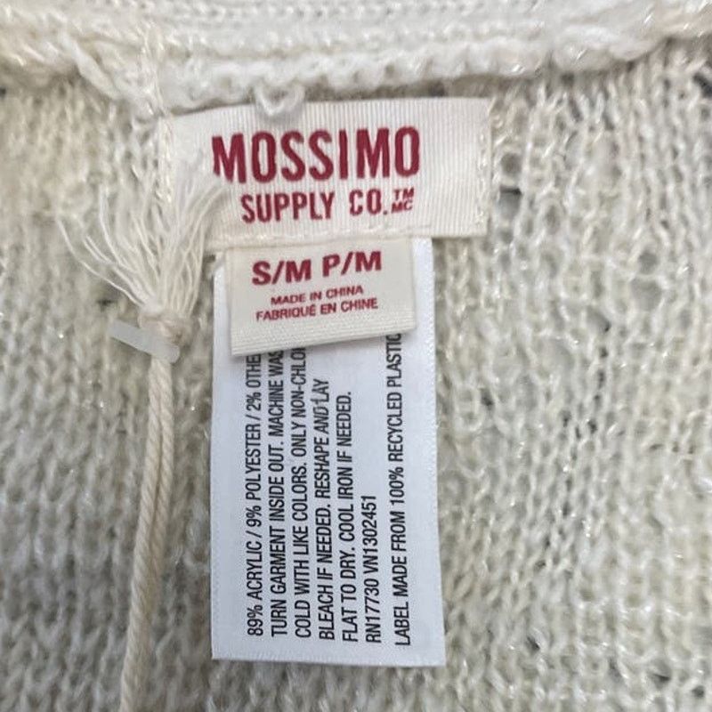 Mossimo New Mossimo Womens S/M Acrylic Long Open Cardigan Sweater Size S / US 4 / IT 40 - 5 Thumbnail