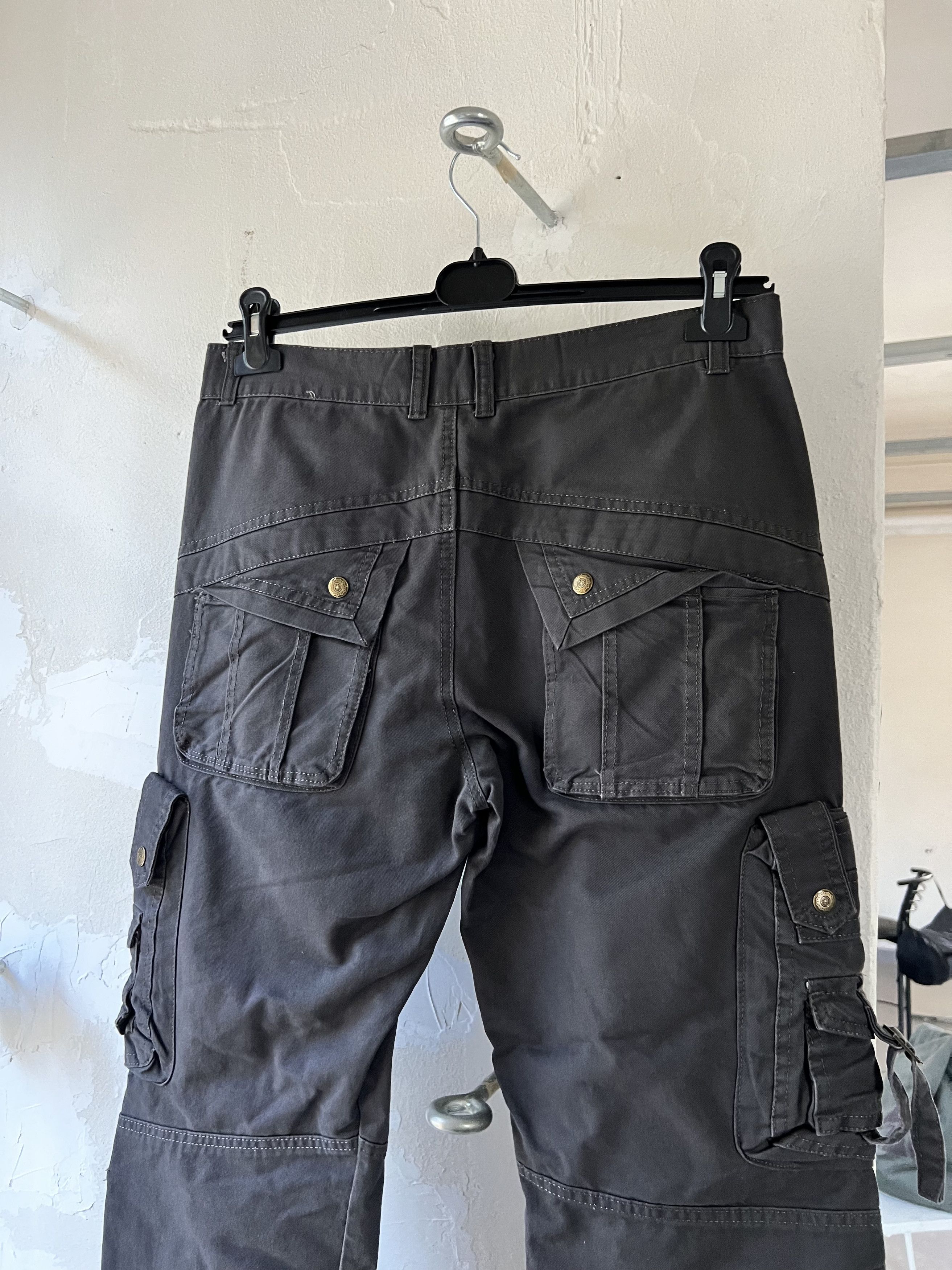 Japanese Brand Multi Pocket Vintage No-Name Cargo Pants Size US 32 / EU 48 - 4 Thumbnail