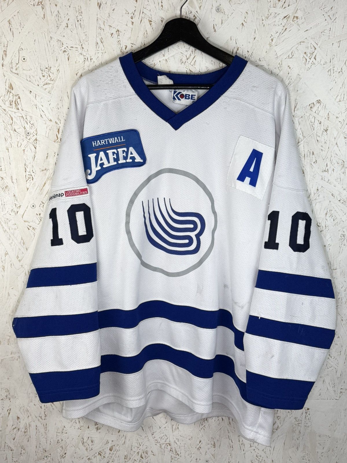 Vintage Vintage Espoo Blues Match Worn? Autographed Jersey XL Size US XL / EU 56 / 4 - 1 Thumbnail