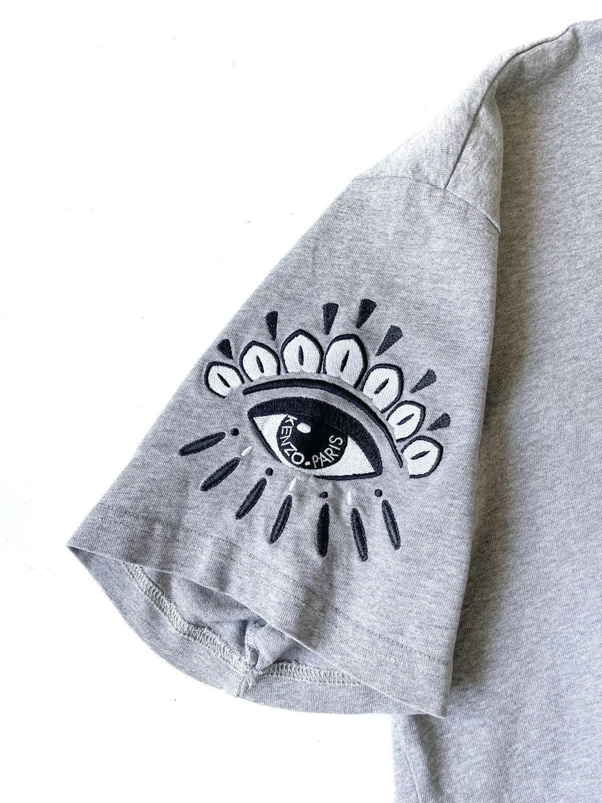 Designer × Kenzo Kenzo Paris Men 3 Eye T-Shirt Big Logo Size XL Gray Color Size US XL / EU 56 / 4 - 5 Thumbnail
