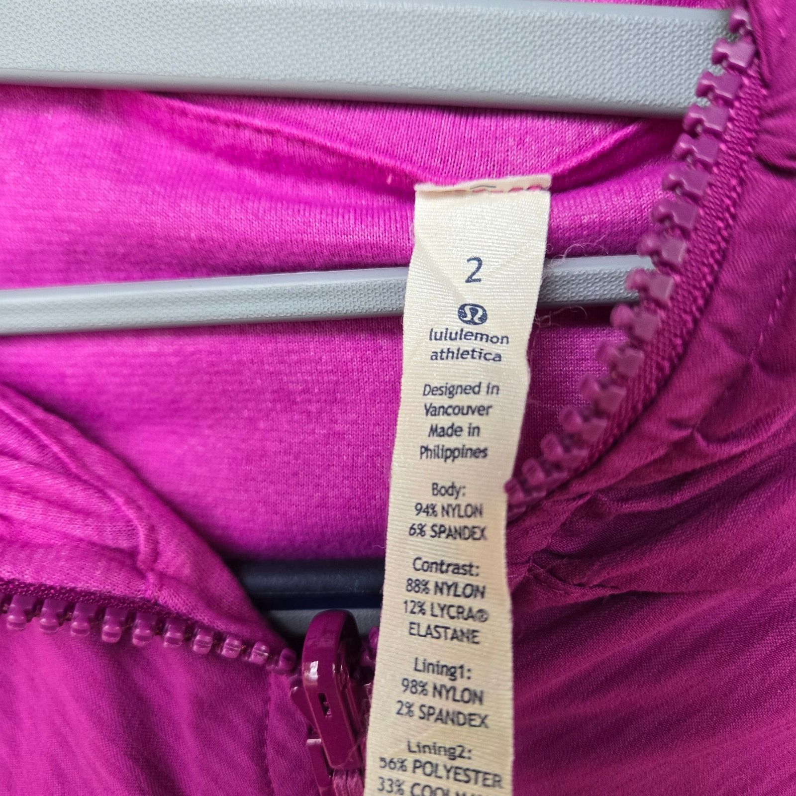 Lululemon Lululemon In Flux Jacket Regal Plum Size 2 Size XS / US 0-2 / IT 36-38 - 7 Thumbnail