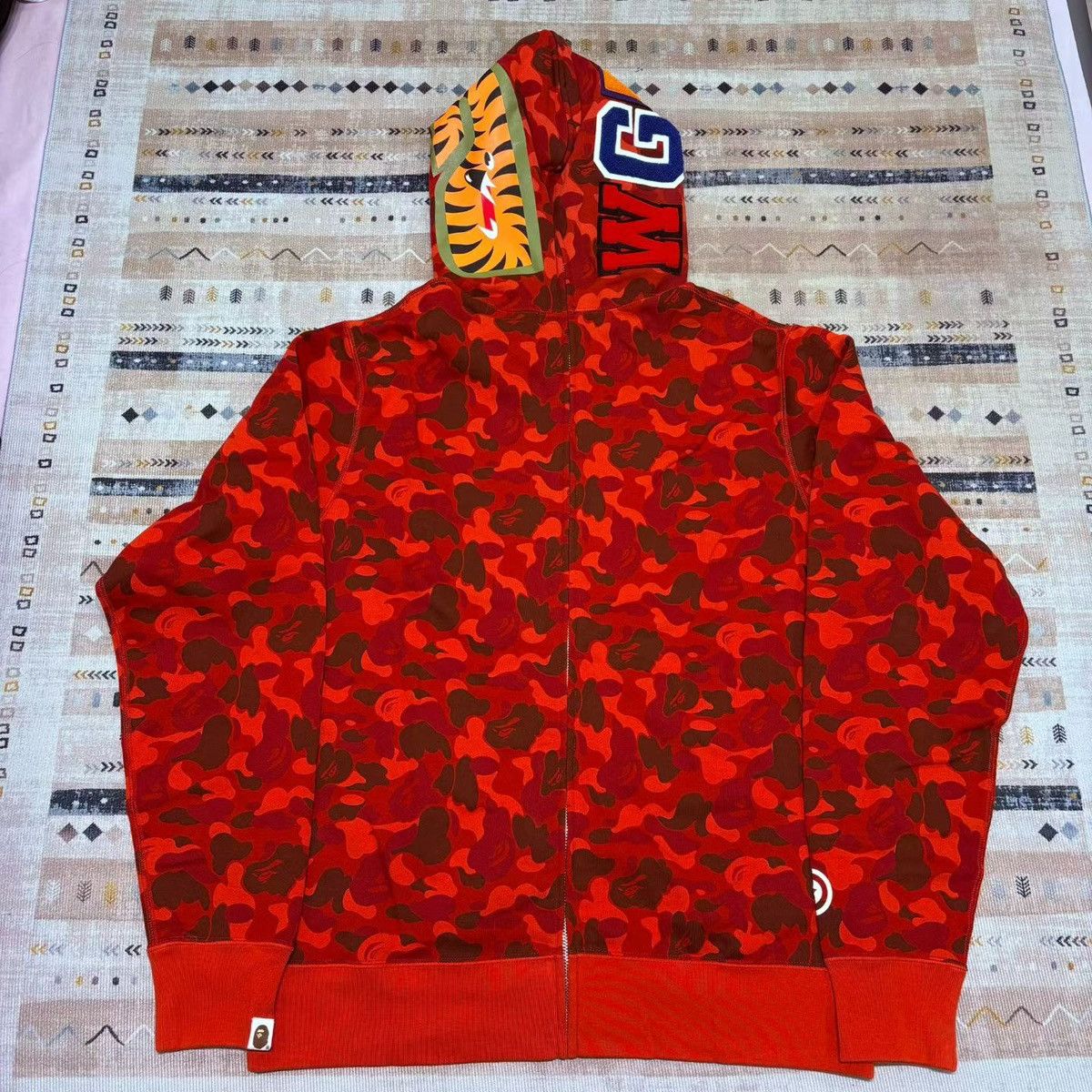 Bape CAMO SHARK FULL ZIP HOODIE Size US L / EU 52-54 / 3 - 8 Thumbnail
