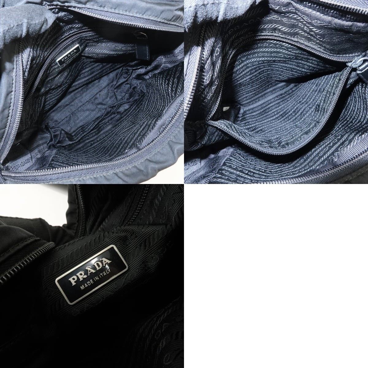 Prada Prada Tessuto Crossbody Bag Black Size ONE SIZE - 7 Thumbnail