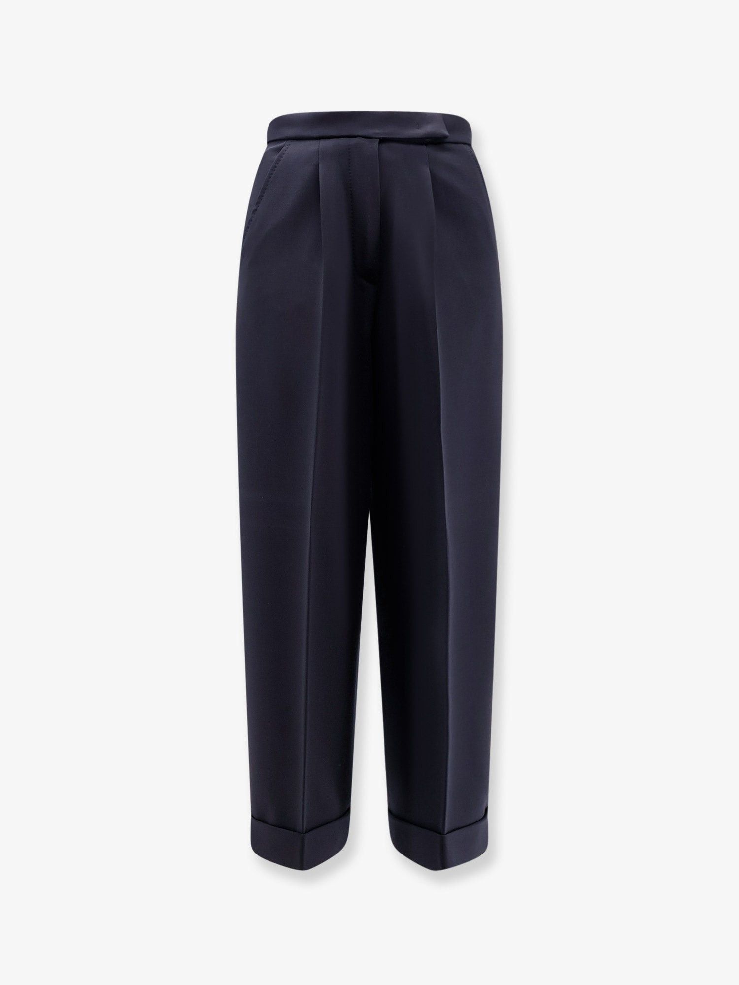 Max Mara Mxmrugiada Virgin Wool Trousers Size 32" / US 10 / IT 46 - 1 Thumbnail