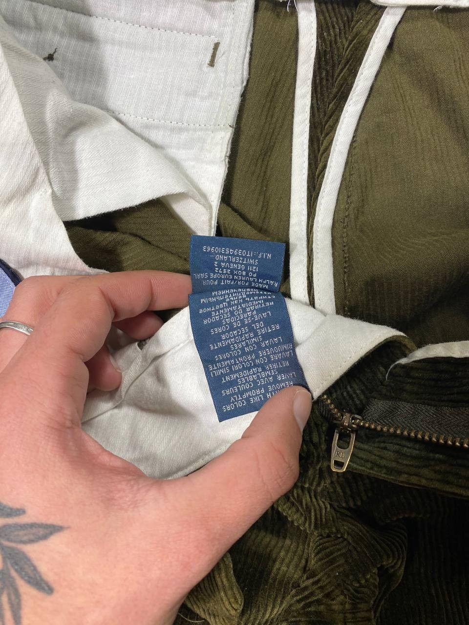 Other Dirty Painted Distressed Thrashed Faded Baggy Jeans Y2K Size US 32 / EU 48 - 9 Thumbnail