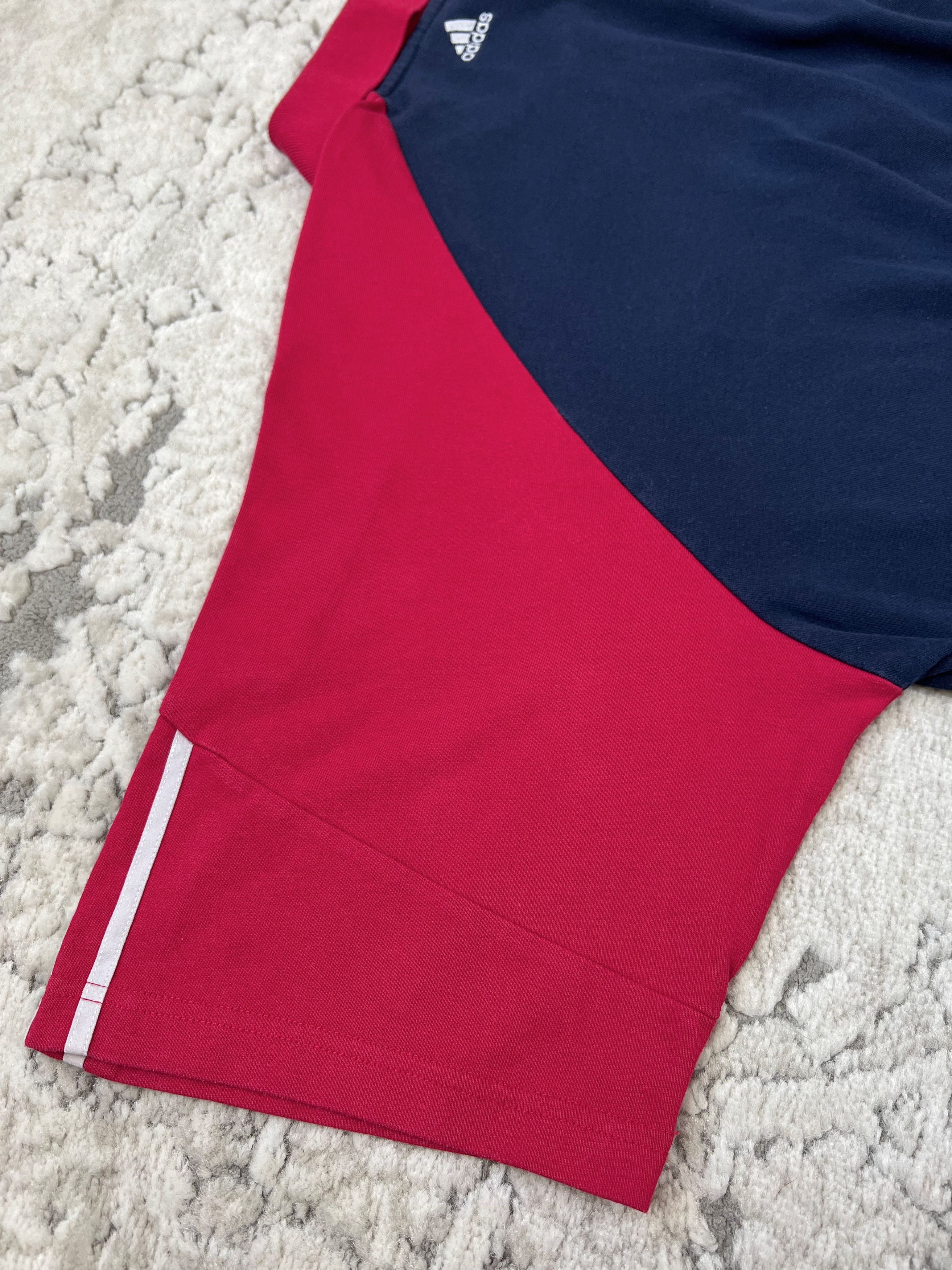 Adidas Vintage 2002 Adidas Bayern Munich UEFA 1/4 Zip Polo Shirt Size US XL / EU 56 / 4 - 13 Thumbnail