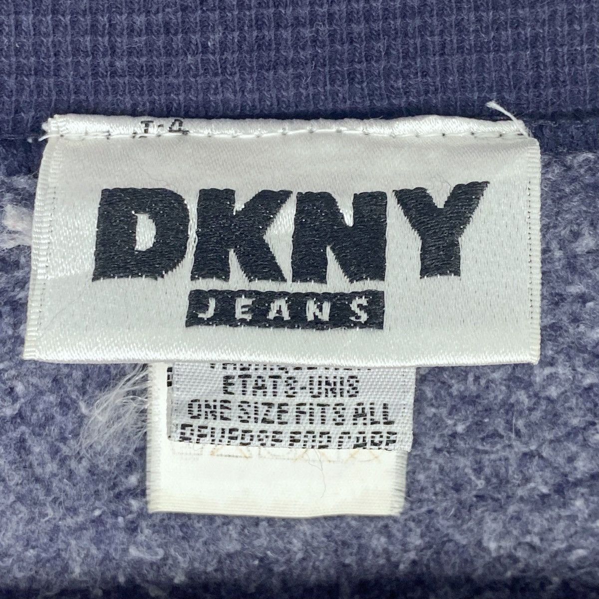 DKNY DKNY Jeans Gear Sweatshirt Crewneck Pullover Jumper Size US XXL / EU 58 / 5 - 5 Thumbnail