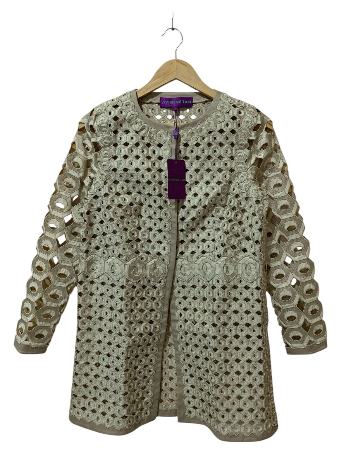 Vivienne Tam Vivienne Tam - S/S’13 - Geometric - Laser Cut - Coat Size S / US 4 / IT 40 - 2 Thumbnail
