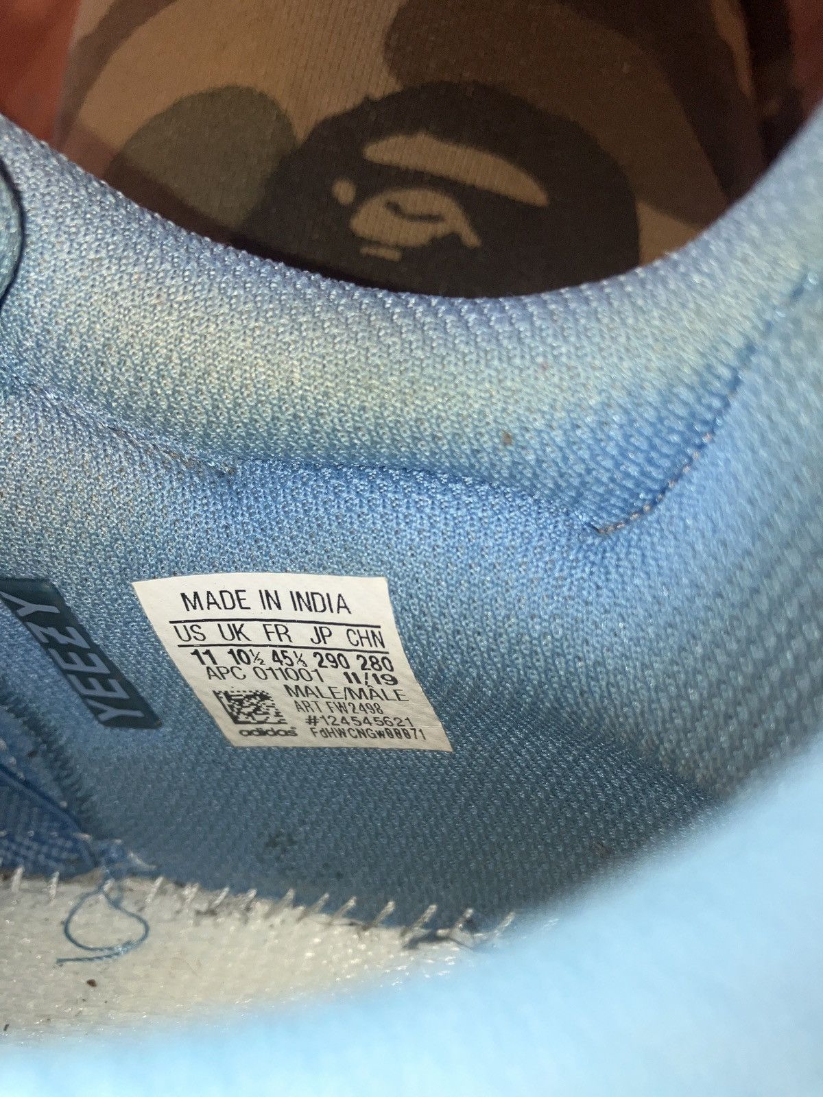Adidas × Kanye West Yeezy boost 700 Carbon Blue Size US 11 / EU 44 - 11 Thumbnail