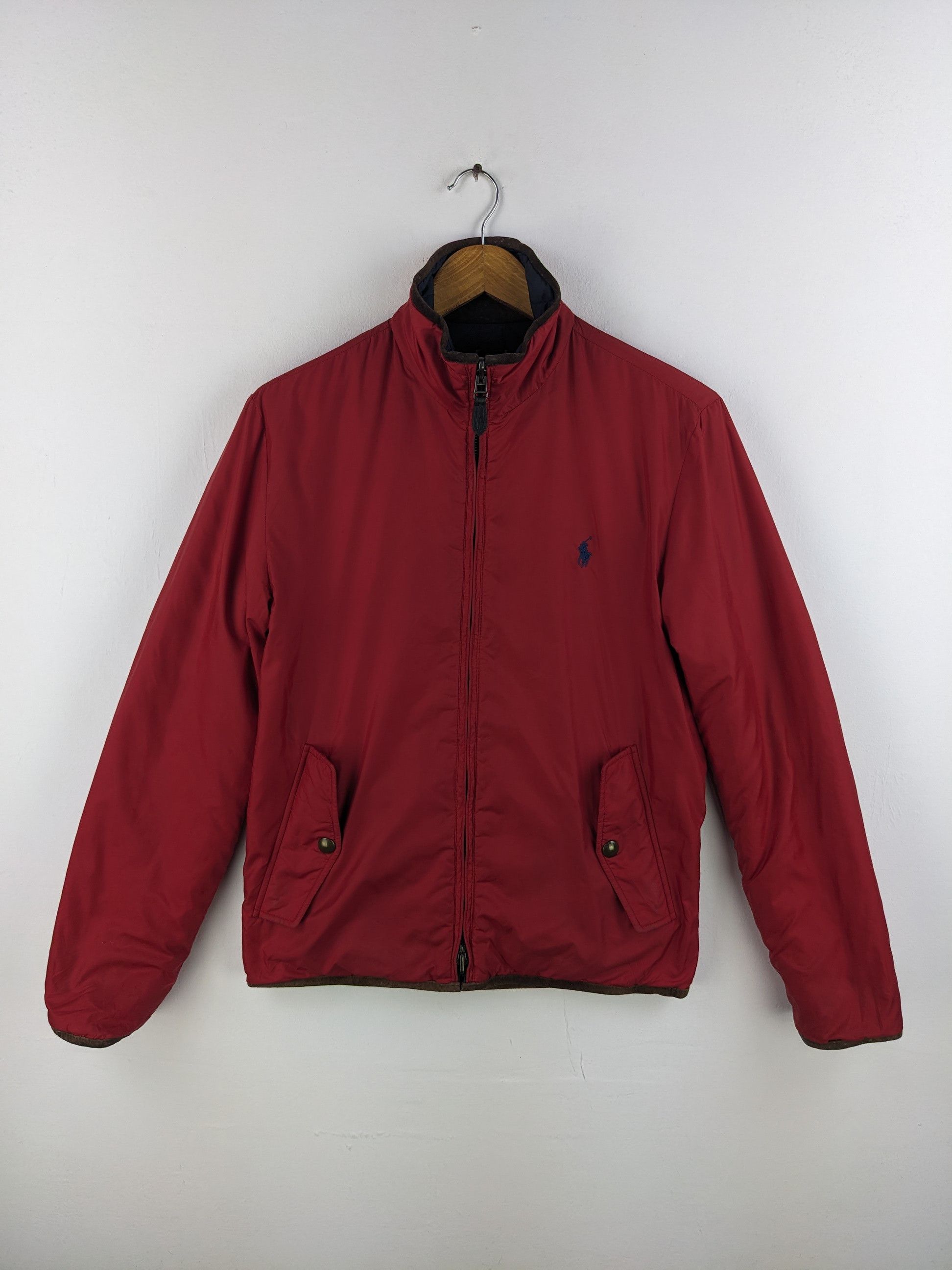 Polo Ralph Lauren × Ralph Lauren × Vintage Vintage Polo Ralph Lauren Quilted Jacket Reversible Size US S / EU 44-46 / 1 - 3 Thumbnail
