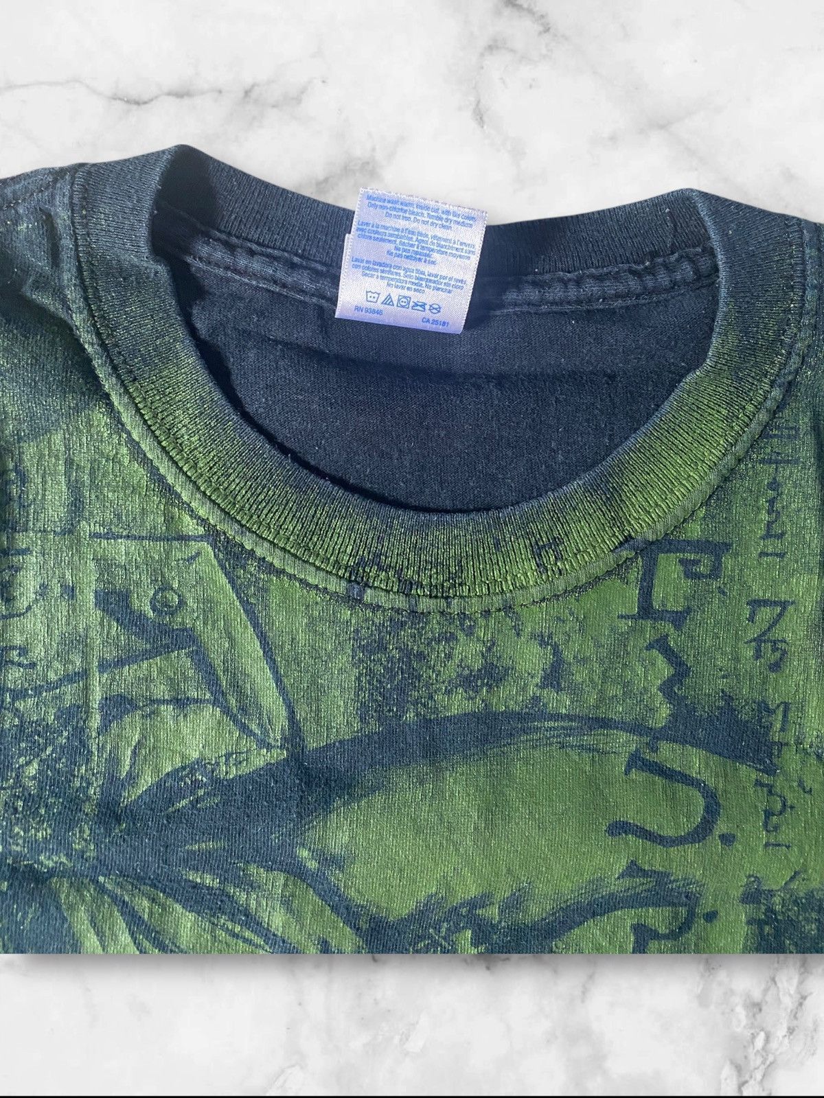 Playstation Zelda Link Grunge Graphic Tee – Vintage Style Gaming Shirt Size US M / EU 48-50 / 2 - 2 Thumbnail