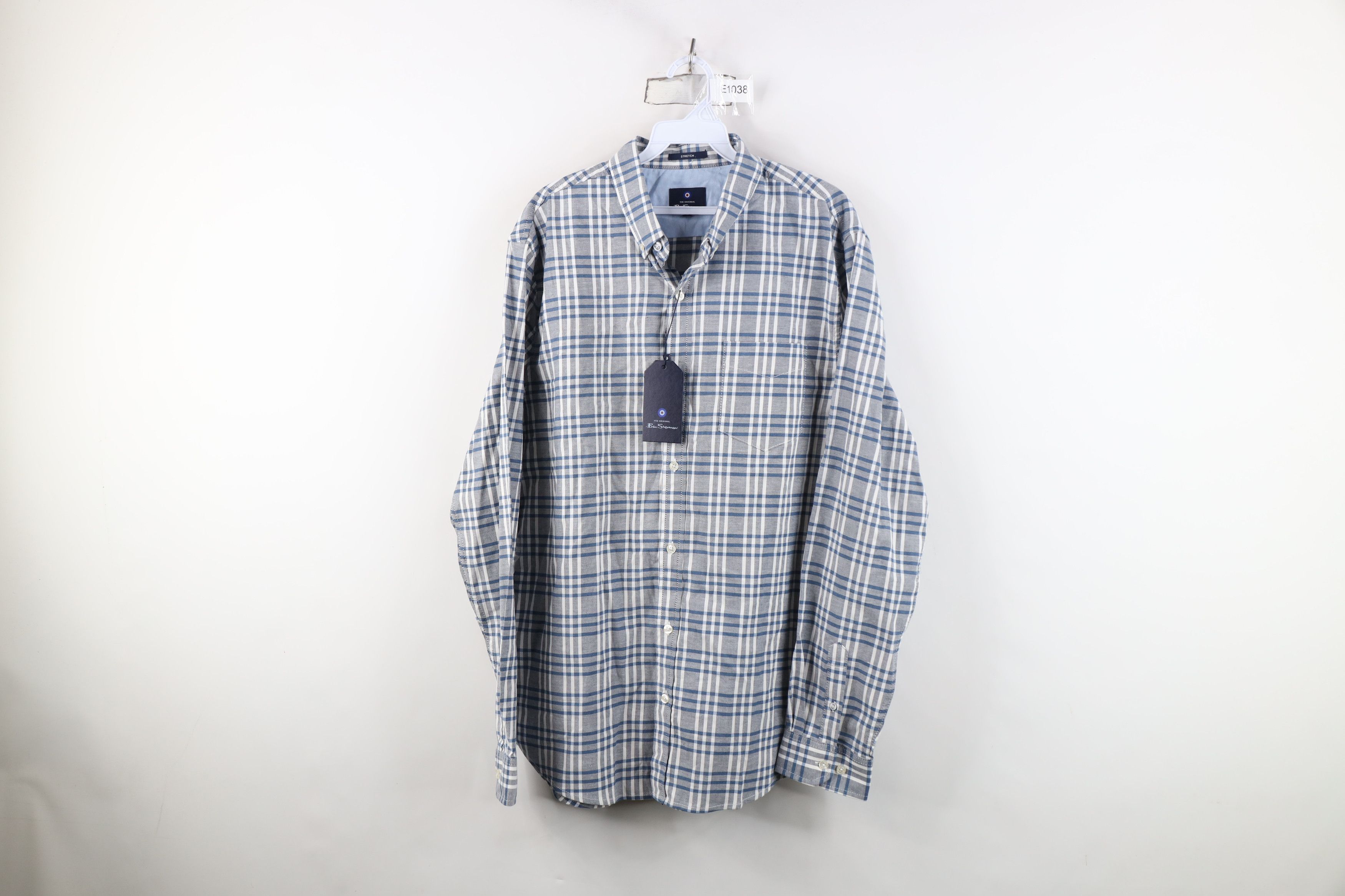 Ben Sherman New Ben Sherman Oxford Collared Button Down Shirt Plaid Size US L / EU 52-54 / 3 - 1 Thumbnail