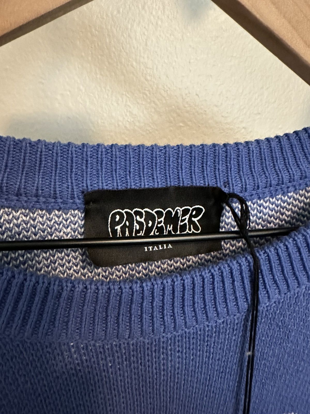 Other Pas de mer knit hard times Crewneck sweater Size US L / EU 52-54 / 3 - 4 Thumbnail