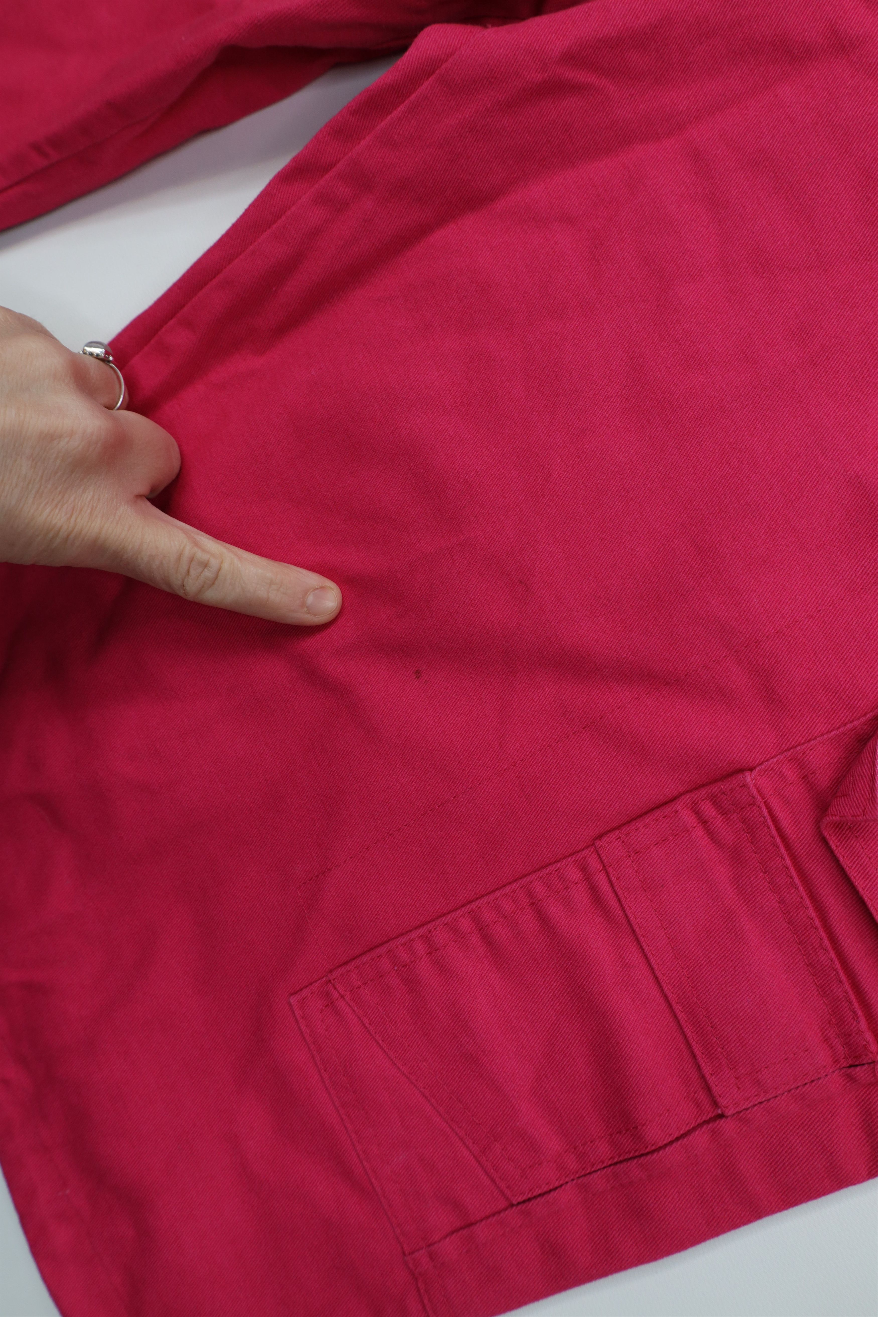 Vintage Vintage 90s Y2K Streetwear Fit Cargo Shorts Pink Cotton Size US 32 / EU 48 - 5 Thumbnail