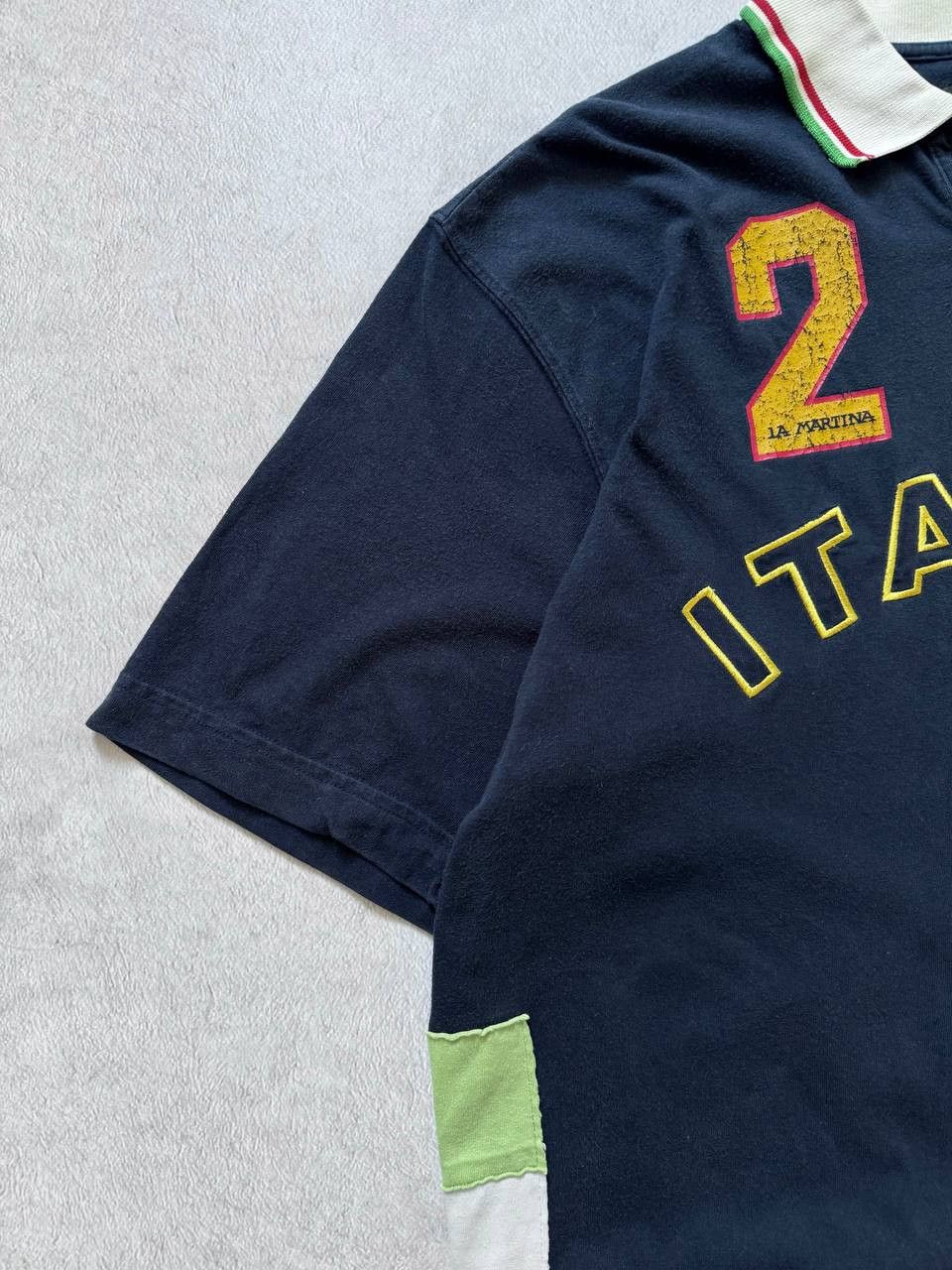 La Martina Vintage La Martina Italia Polo Team Polo T Shirt Rugby Size US XL / EU 56 / 4 - 6 Thumbnail