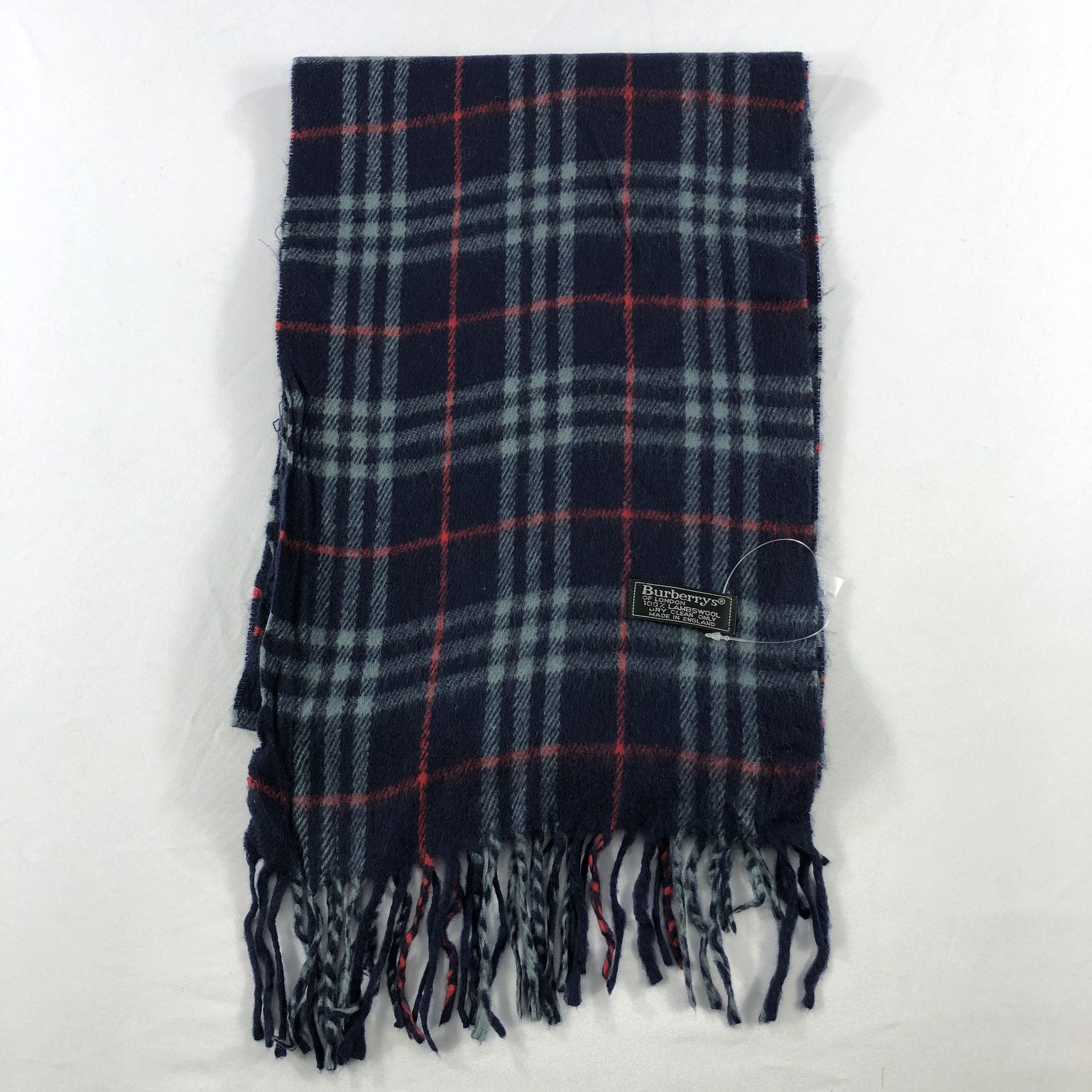 Burberry × Vintage Vintage Burberry Scarf - WW3312 Size ONE SIZE - 2 Thumbnail