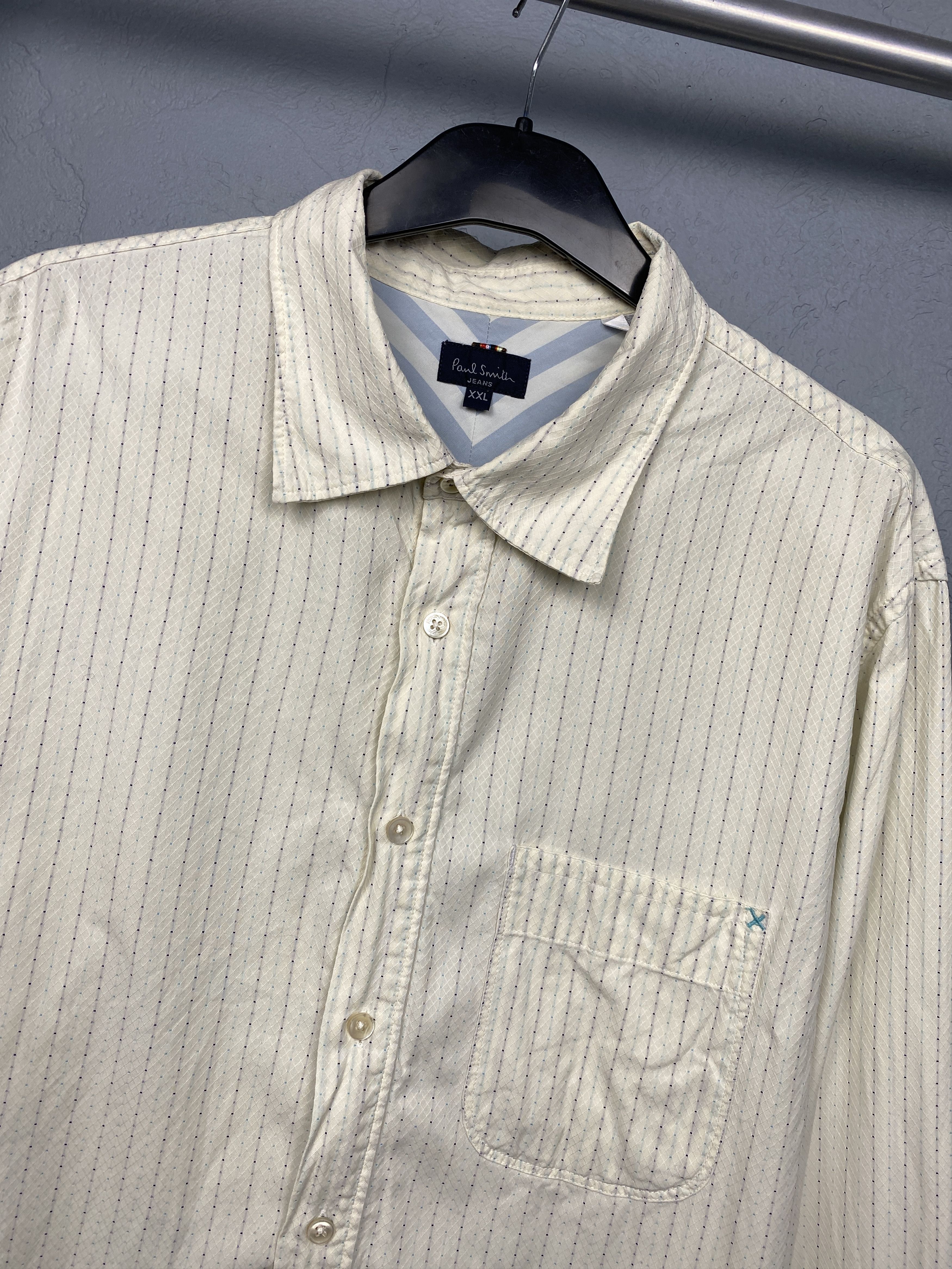 Paul Smith Paul Smith Jeans Vintage Mens Long Sleeve Shirt Size US XXL / EU 58 / 5 - 2 Thumbnail