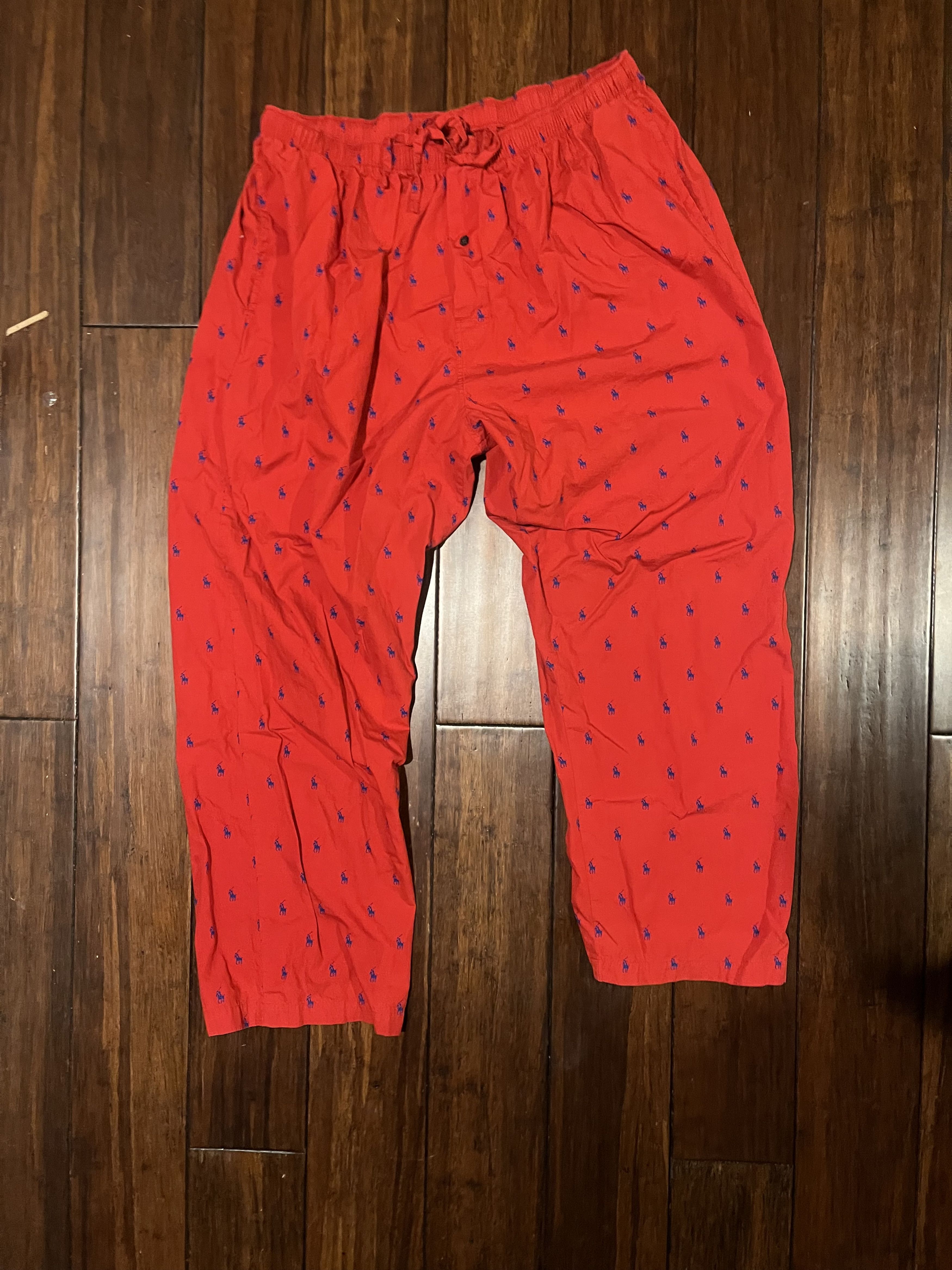 Polo Ralph Lauren Polo Ralph Lauren Pants Sleepwear Red Size US 38 / EU 54 - 1 Thumbnail