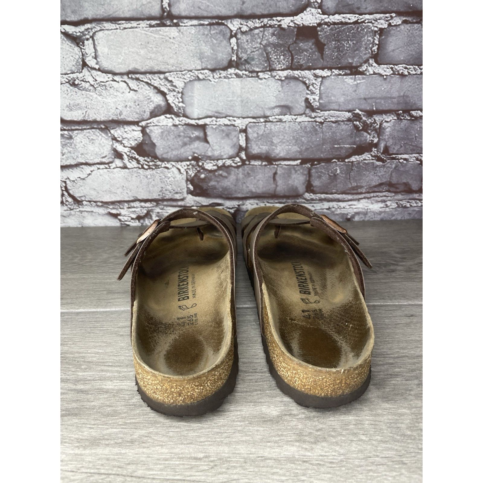 Birkenstock Birkenstock Mayari Mocha Brown Leather Strap Sandals Women’s Size US 10 / IT 40 - 15 Thumbnail