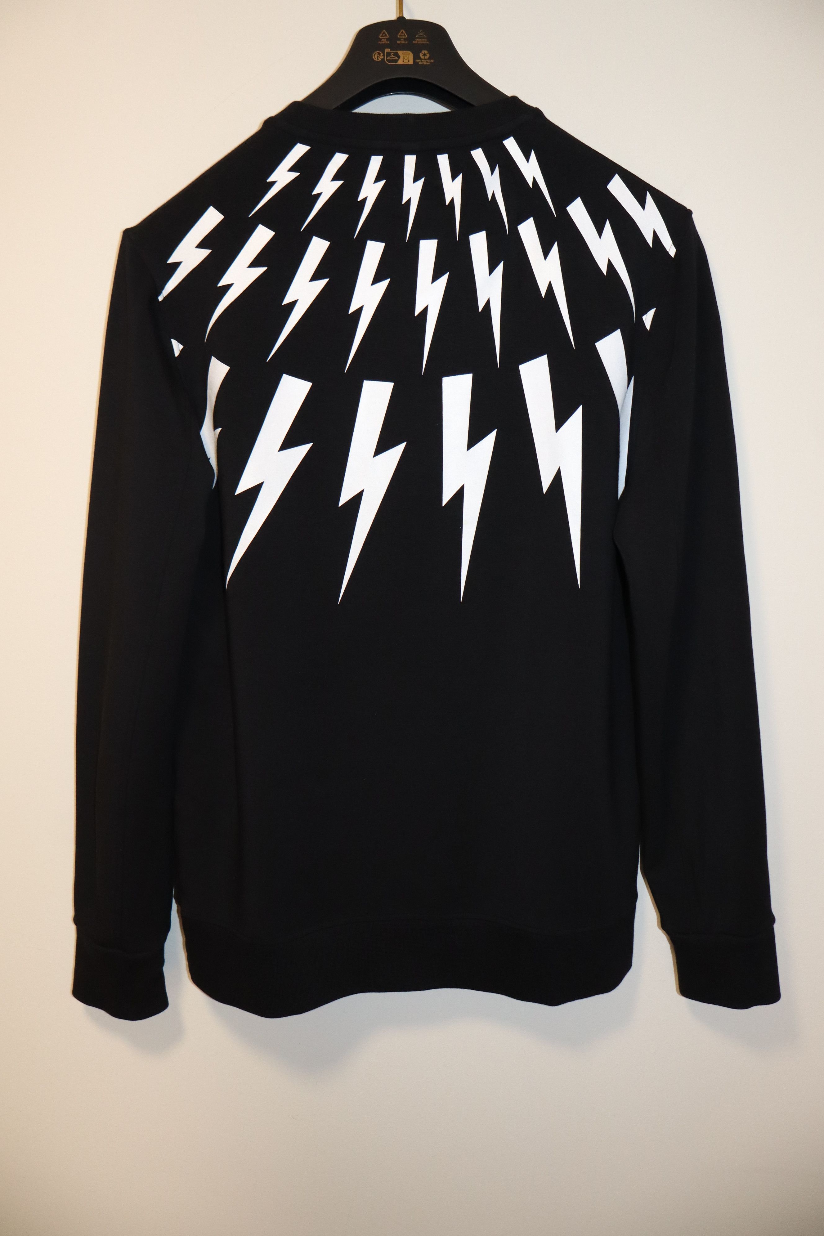 Neil Barrett Lightning bolt print sweatshirt Size US M / EU 48-50 / 2 - 9 Thumbnail