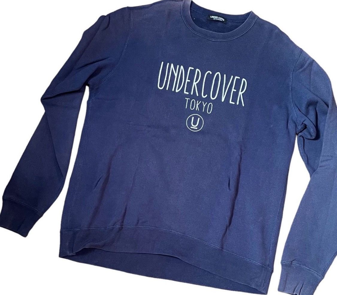 Undercover Undercover logo faded sweatshirt Size US L / EU 52-54 / 3 - 7 Thumbnail