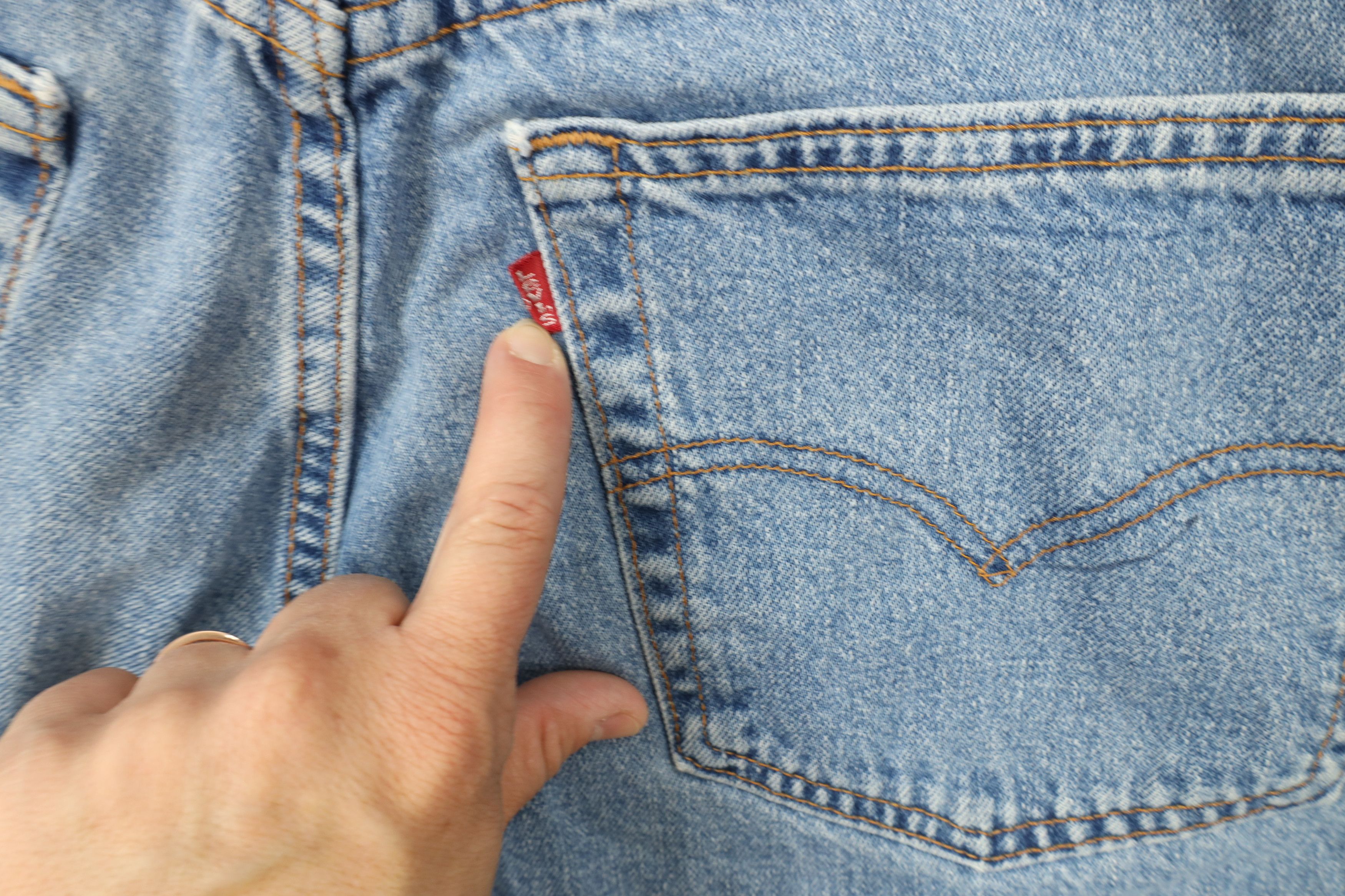 Levi's × Vintage Vintage Y2K 2000 Levis 560 Loose Fit Denim Shorts Jorts USA Size US 38 / EU 54 - 12 Thumbnail