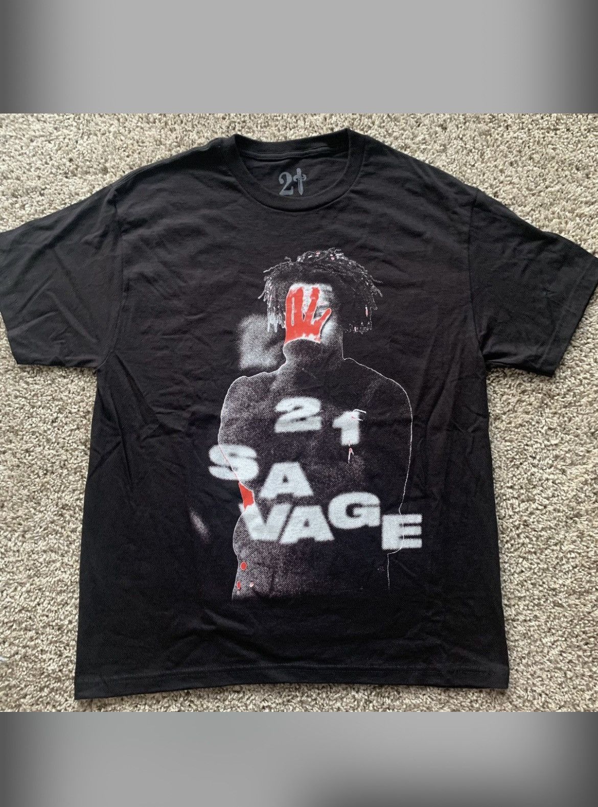 Drake x 21 Savage It’s All A Blur Tour Merch Tee