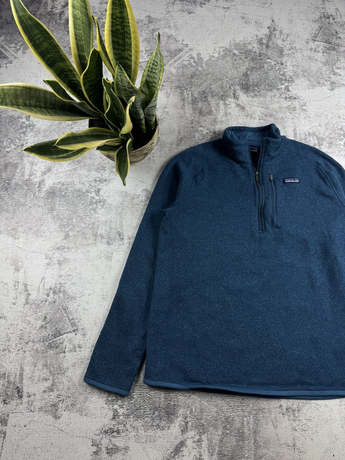 Patagonia Patagonia Hiking Blue Men’s XL Outdoor 1/3 Polyester Fleece Pullover Zip Jacket Size US XL / EU 56 / 4 - 2 Thumbnail