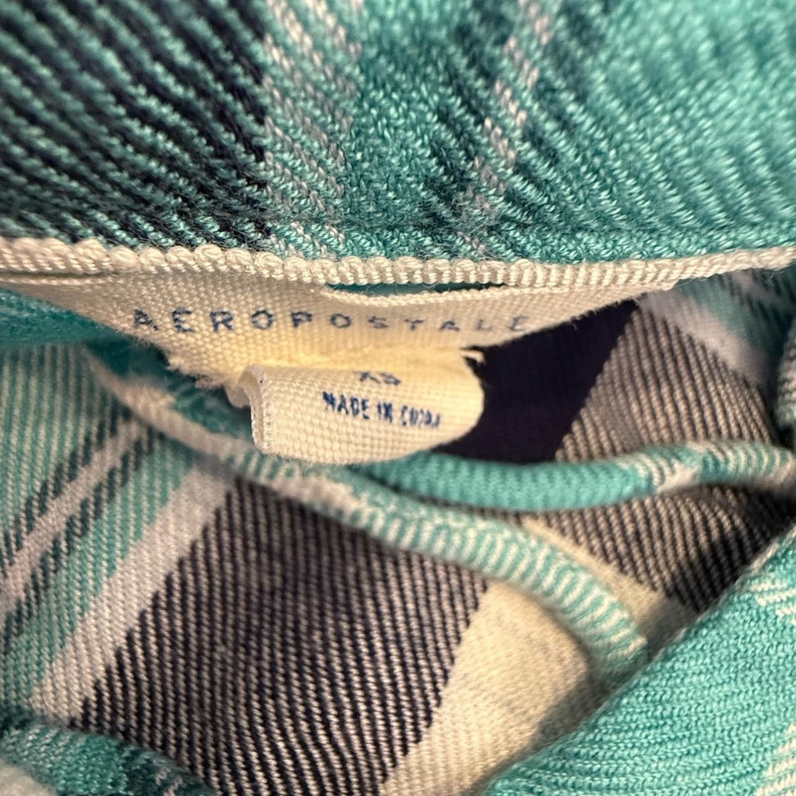 Aeropostale Aeropostale western plaid flannel lace up top SZ XS Size XS / US 0-2 / IT 36-38 - 3 Thumbnail