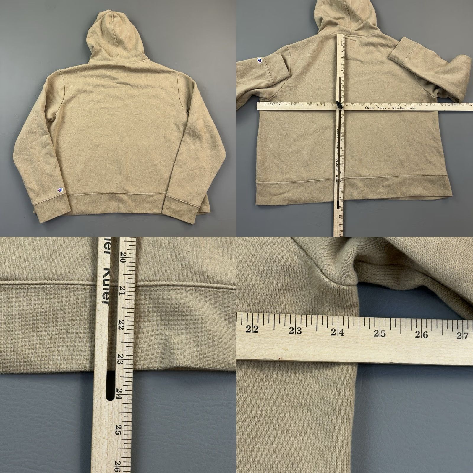 Champion Champion Hoodie Women XL Country Walnut Script Logo Pullover Size XL / US 12-14 / IT 48-50 - 8 Thumbnail