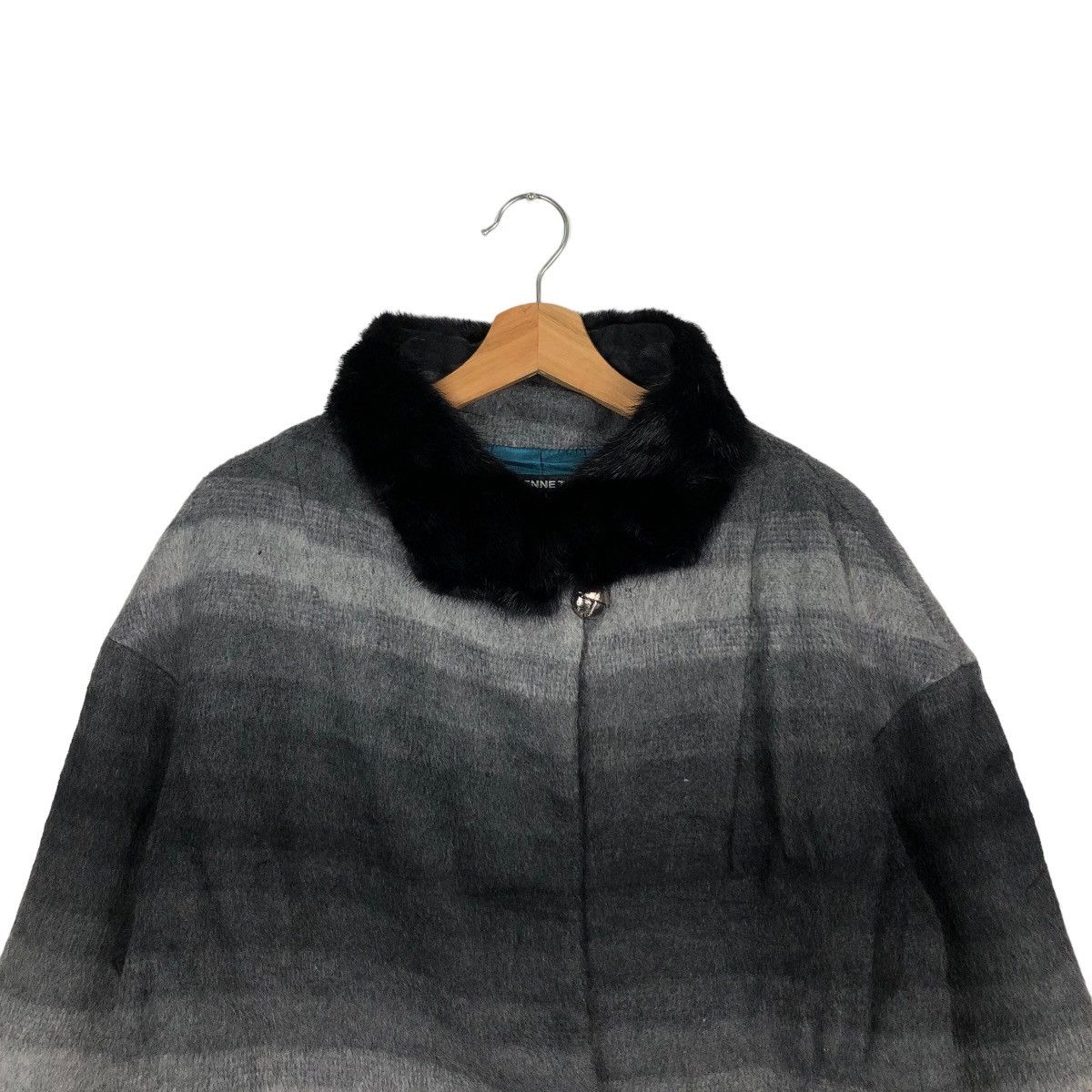 Vintage MOHAIR JACKET STRIPED DESIGN VIVIENNE TAM Size US M / EU 48-50 / 2 - 2 Thumbnail