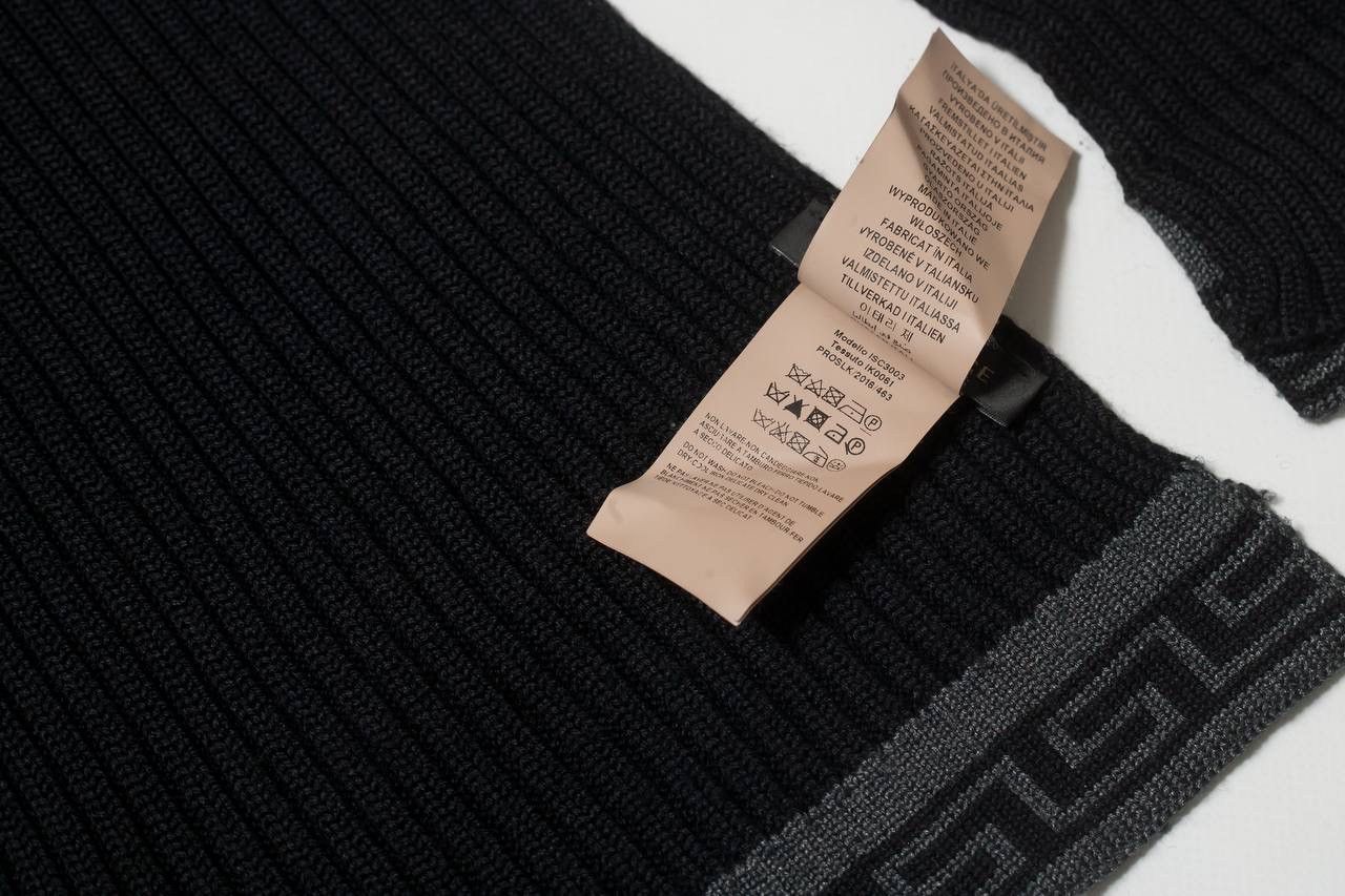Versace versace lana silk knit scarf Size ONE SIZE - 4 Thumbnail