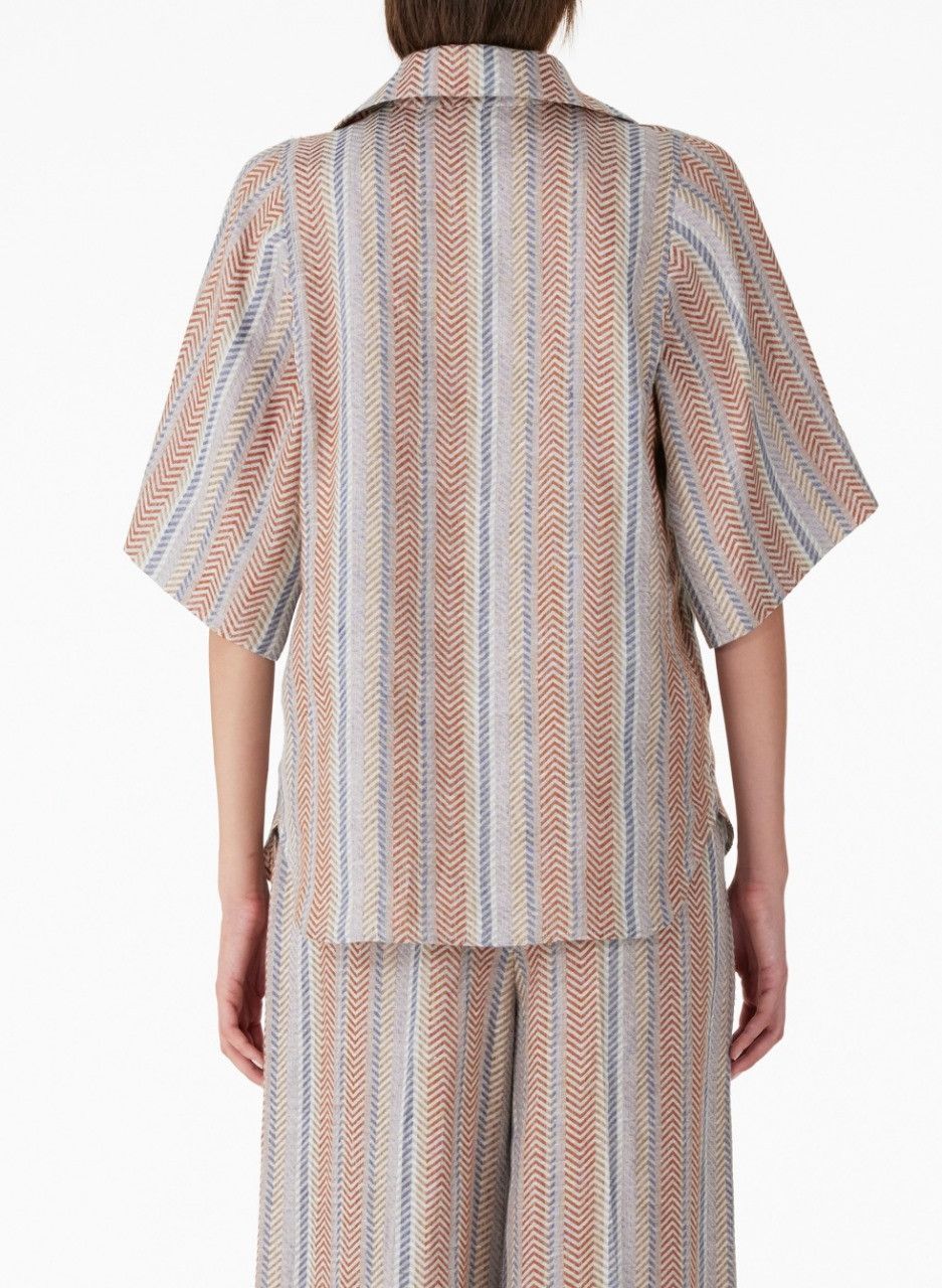 Loro Piana o1srvl11e0524 Shirt in Multicolor Size XL / US 12-14 / IT 48-50 - 3 Thumbnail