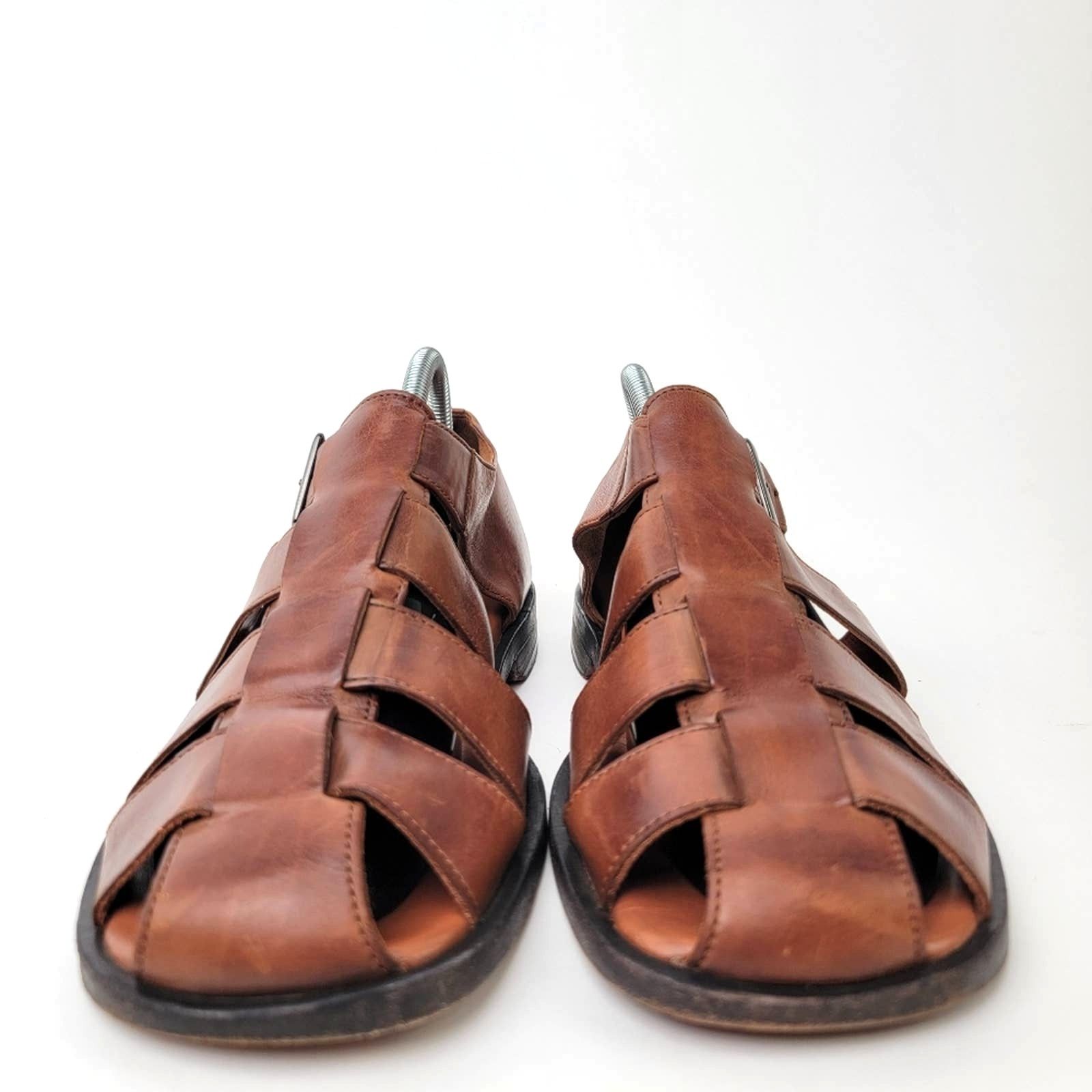Johnston & Murphy Johnston & Murphy Domani Leather Hurache Fisherman Sandals Size US 8 / EU 41 - 6 Thumbnail