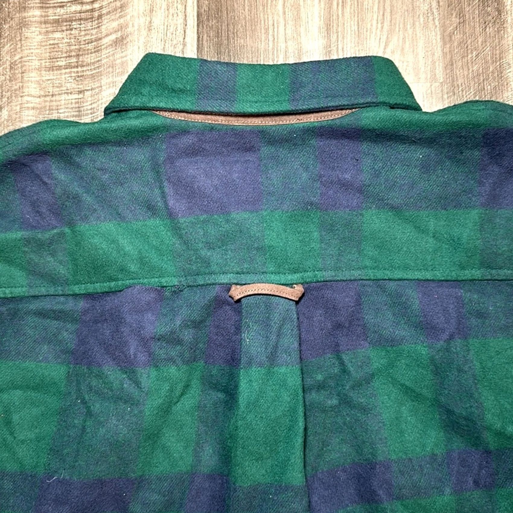 Vintage VINTAGE Biltmore Heavy Flannel Long Sleeve Button-Up Shirt XXL Men Green NWOT Size US XXL / EU 58 / 5 - 5 Thumbnail