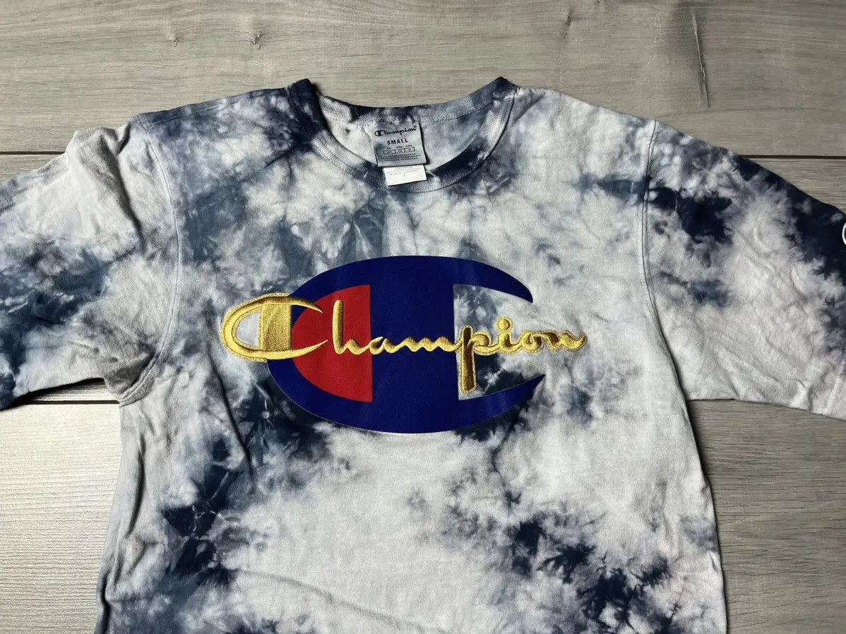 Champion Champion T-shirt box logo embroidered size Small Size US S / EU 44-46 / 1 - 3 Thumbnail