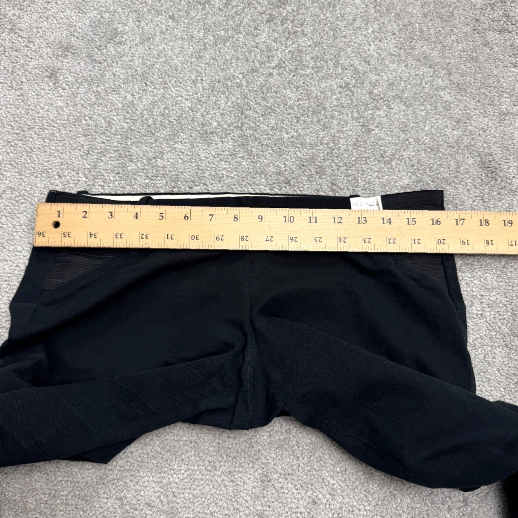J.Crew J.Crew Maternity Pull On Ankle Crop Pants Womens 8 Black Stretch Cotton Size 30" / US 8 / IT 44 - 7 Thumbnail