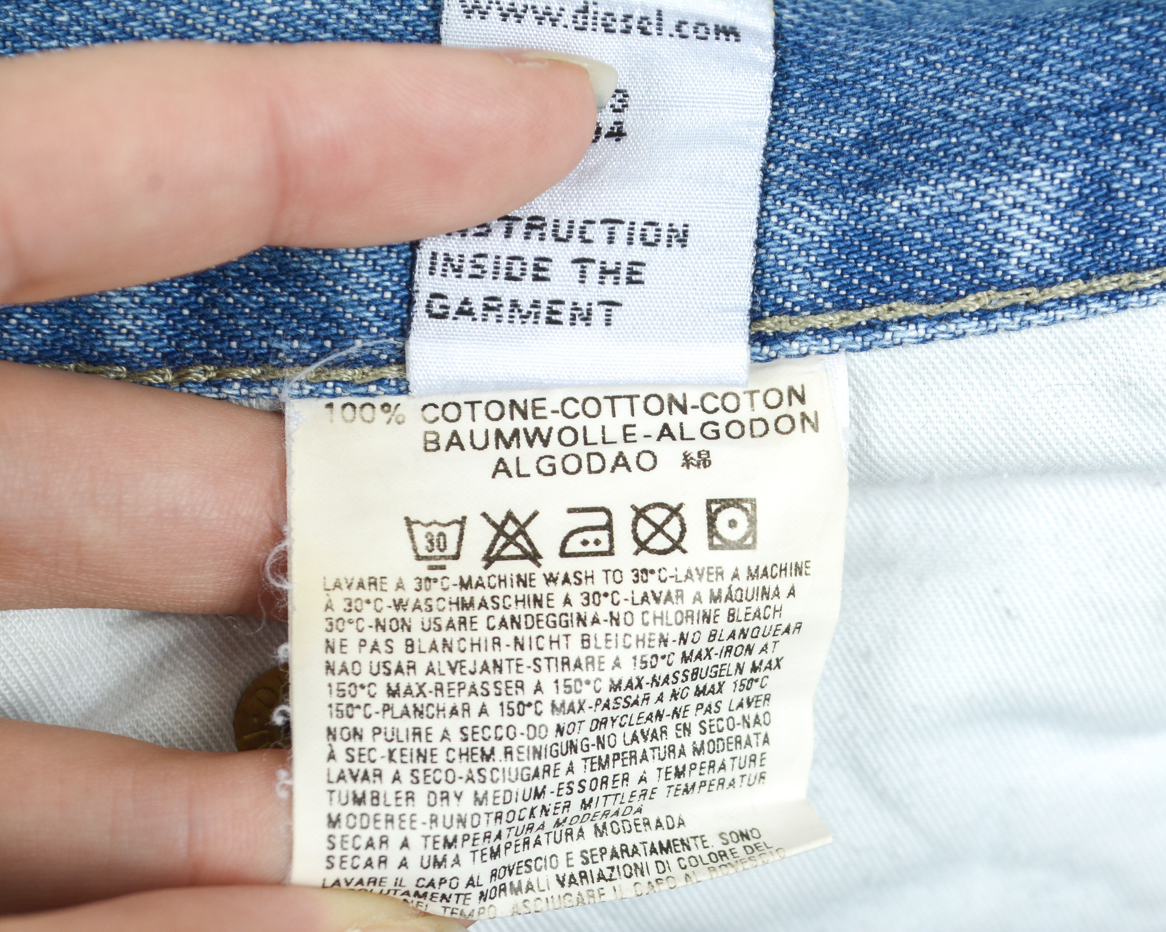 Diesel Ravix Men W36 L28 Regular Bootcut Jeans Denim Pants Trousers Size US 36 / EU 52 - 9 Thumbnail